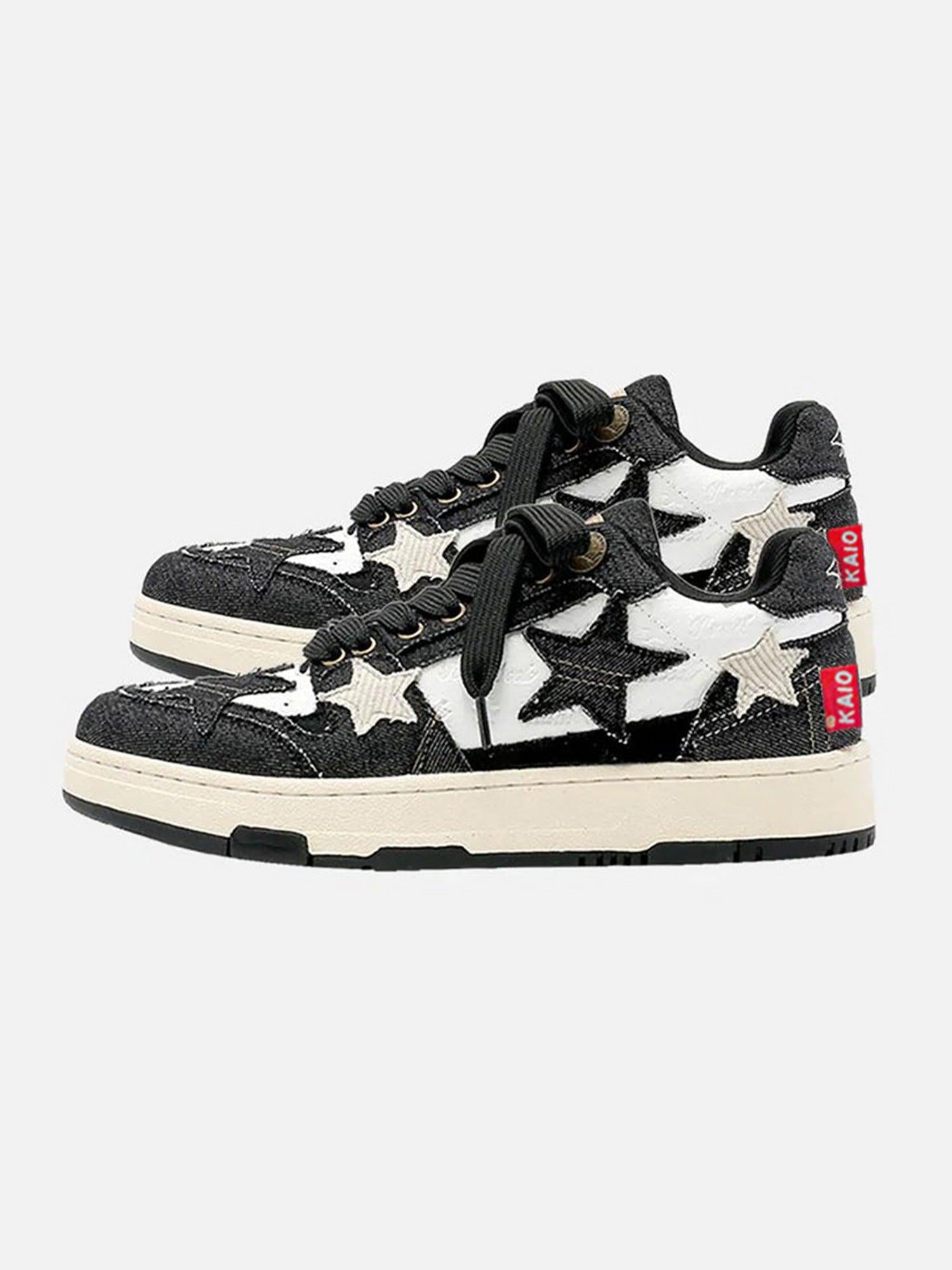 Concert Outfit Retro Star Elements Casual Board Shoes