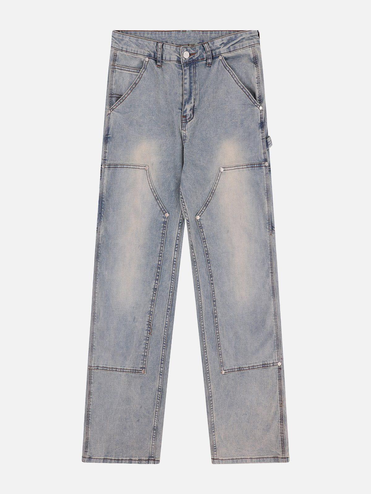 Concert Outfit Rivet Pocket Jeans