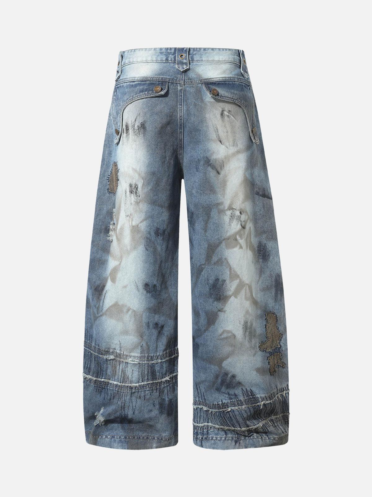 Concert Outfit RO Style Washed Barrel Jeans