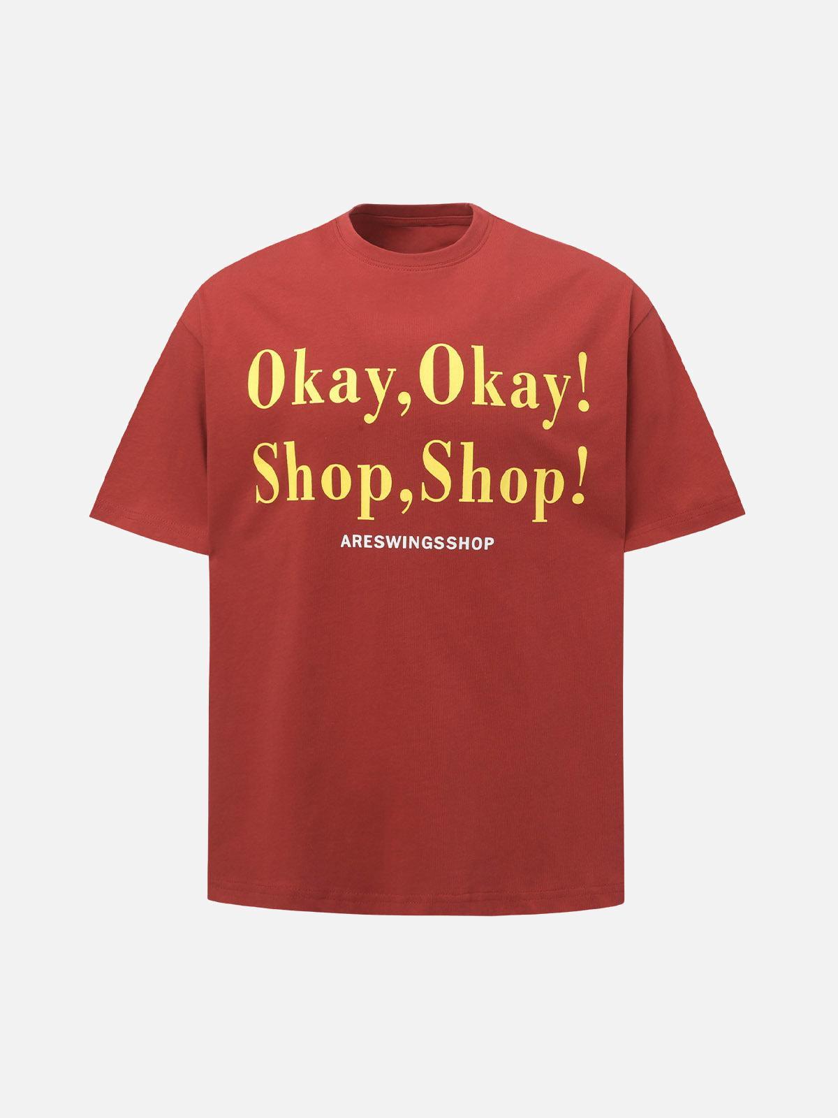 Concert Outfit Slogan Graphic T-Shirt