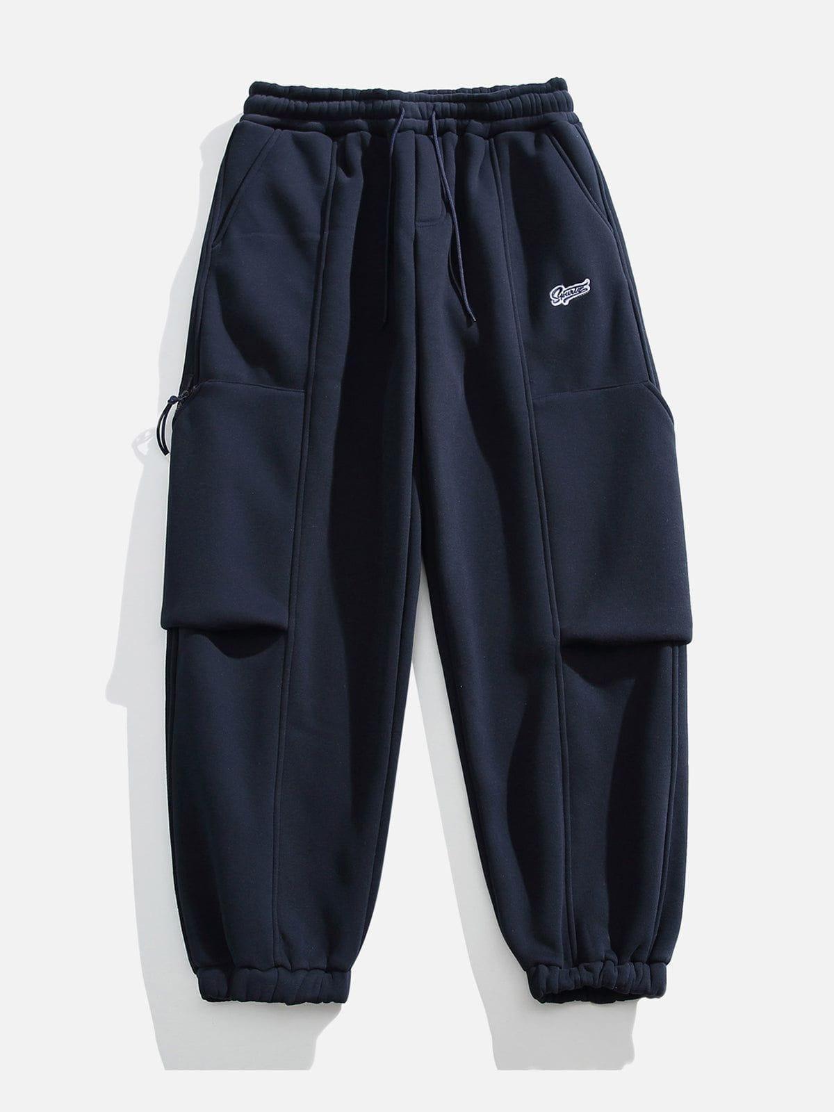 Concert Outfit Solid Big Pocket Joggers