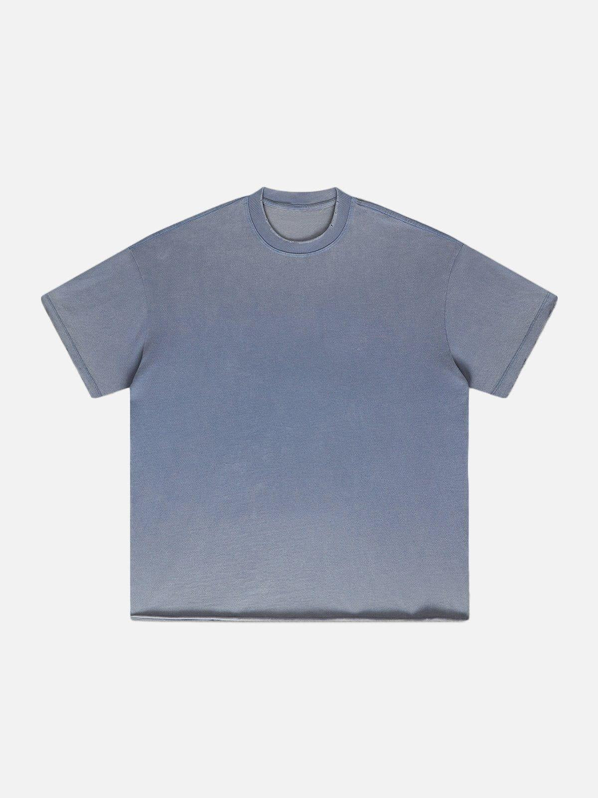 Concert Outfit Solid Color Pullover Tee