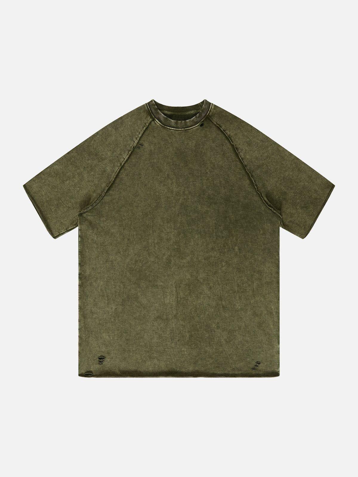 Concert Outfit Solid Washed Essential Tee