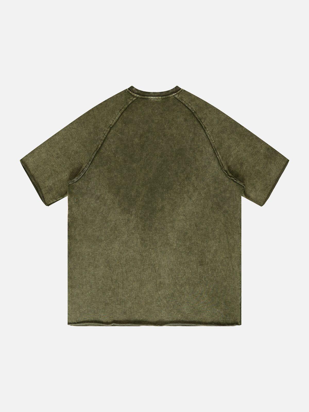 Concert Outfit Solid Washed Essential Tee