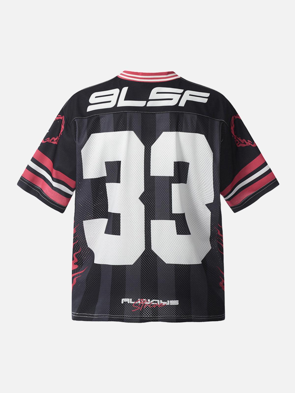 Concert Outfit Sport Jersey V-Neck T-Shirt