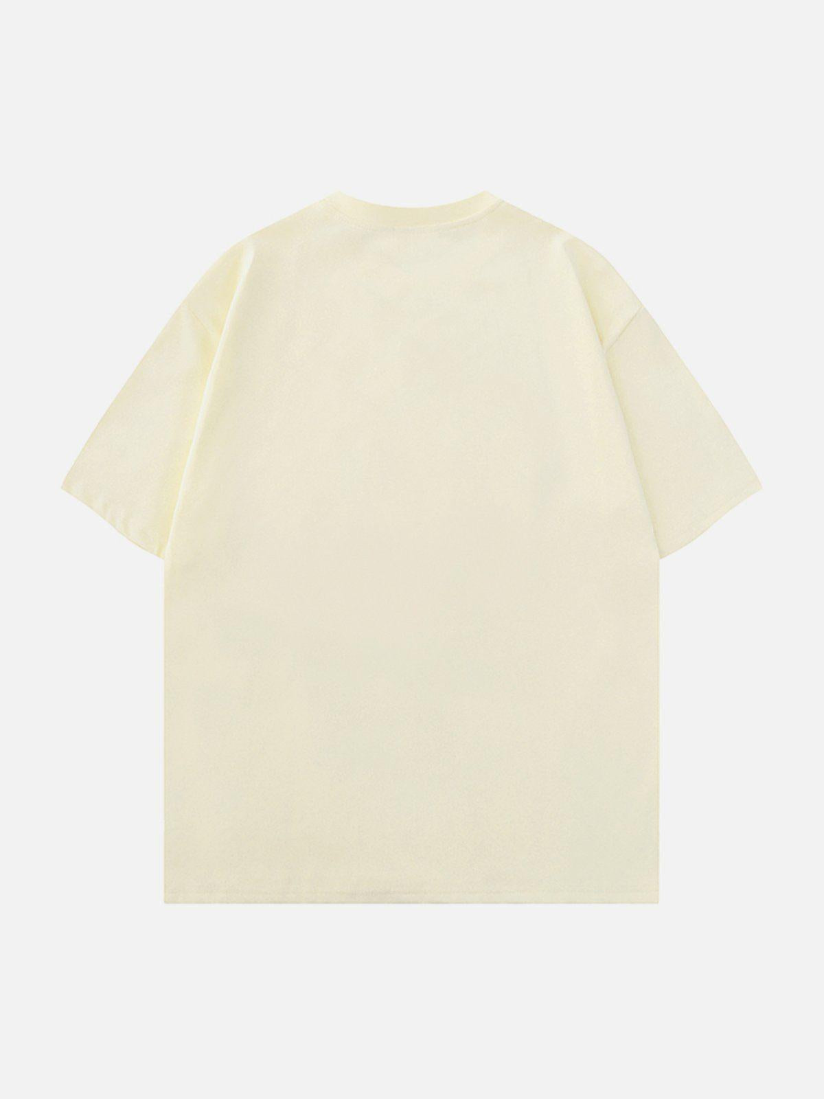Concert Outfit Star Embroidery Tee