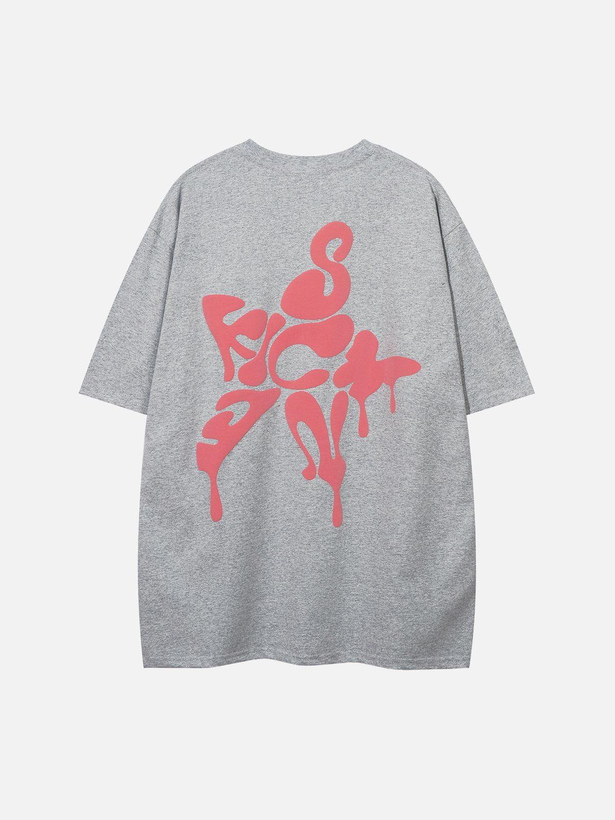 Concert Outfit Star Foam Print Tee