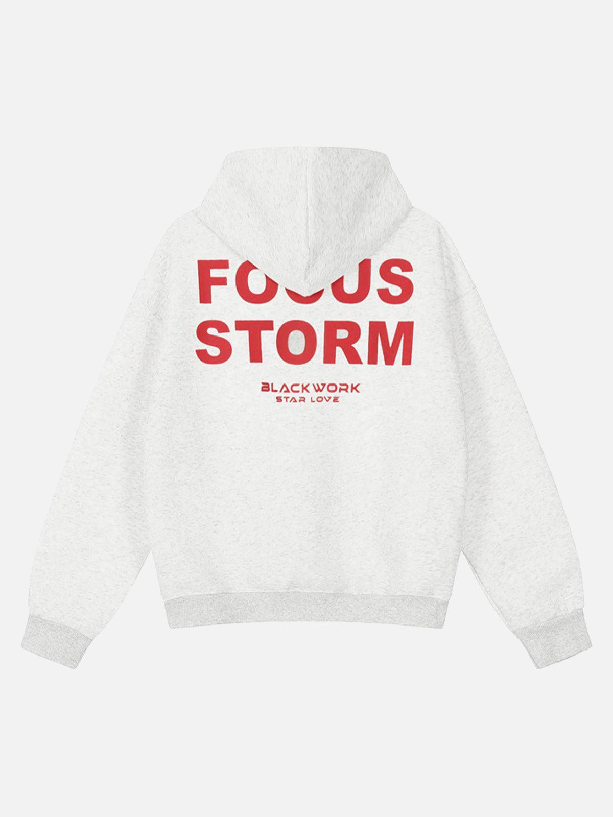 Concert Outfit Star Love Printed Hoodie