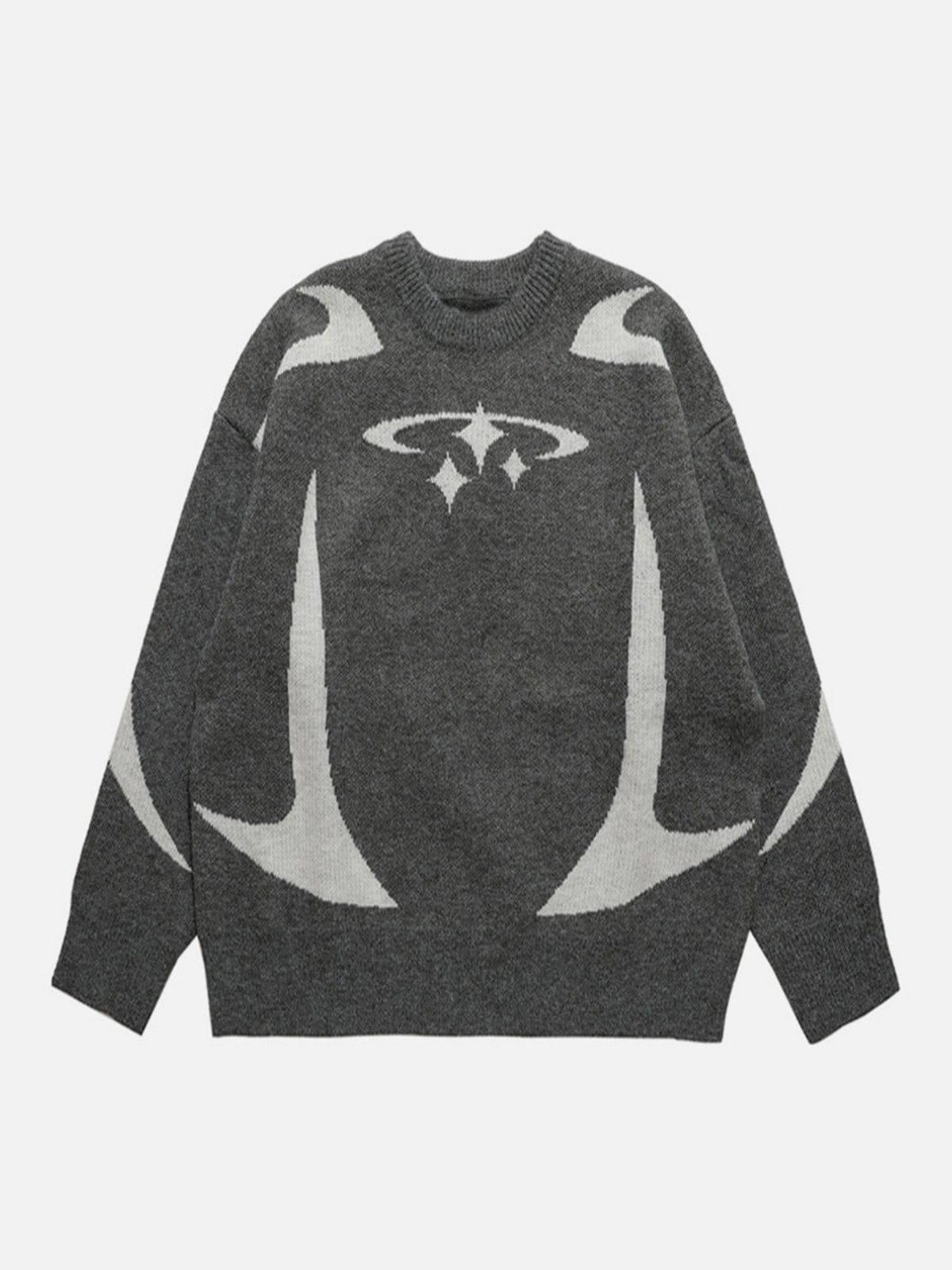 Concert Outfit Star Pattern Sweater