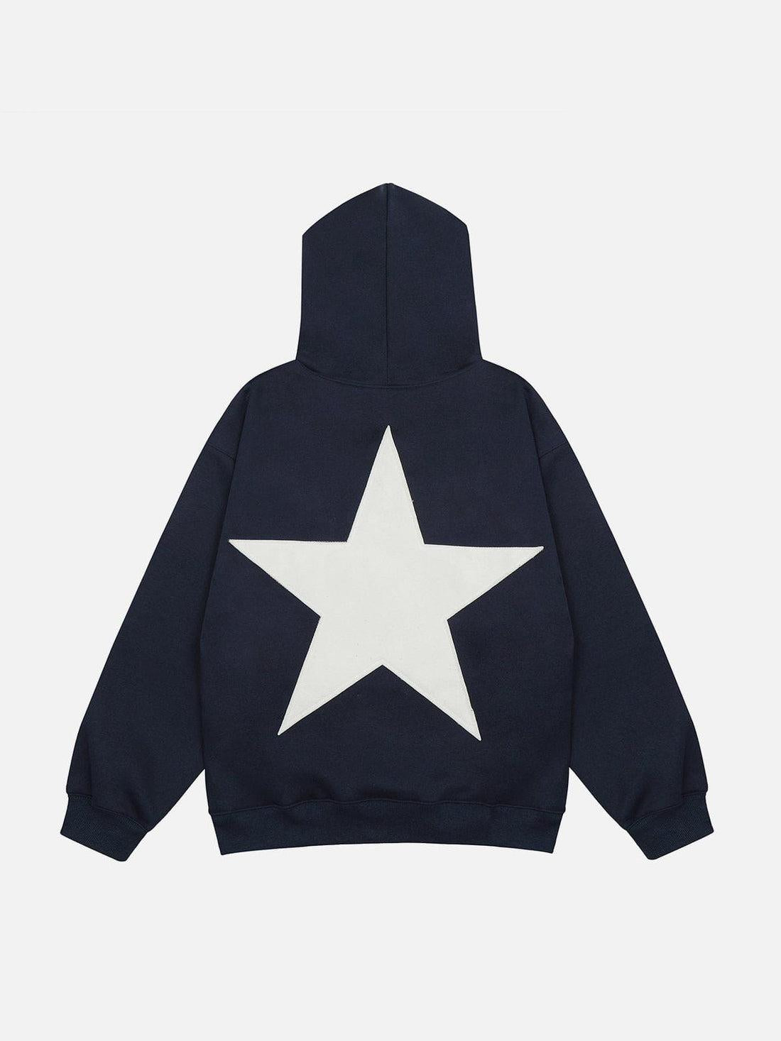 Concert Outfit Star Print Hoodie 'KENVIBE'