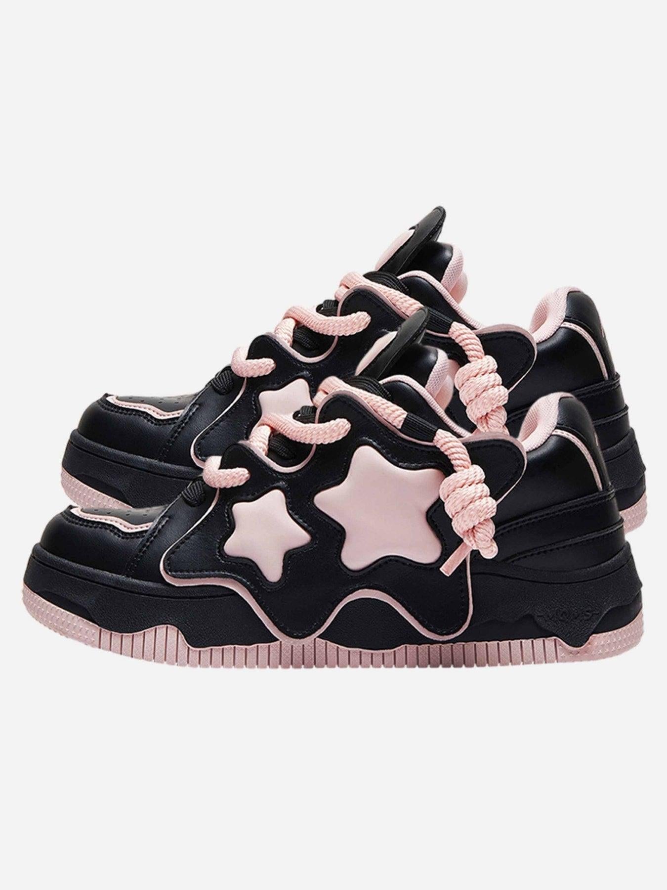 Concert Outfit Star Thick Bottom Board Shoes Couple