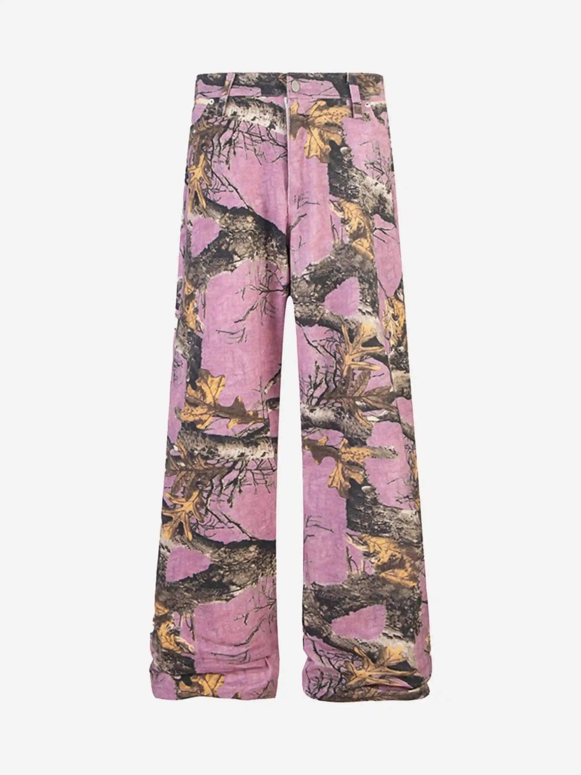 Concert Outfit Street Branch Camouflage Pants