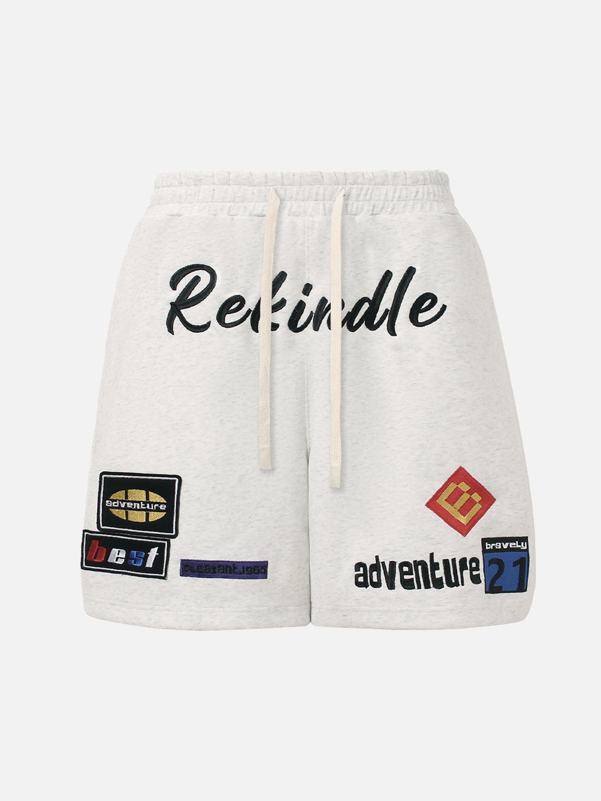 Concert Outfit Street Graphic Drawstring Shorts