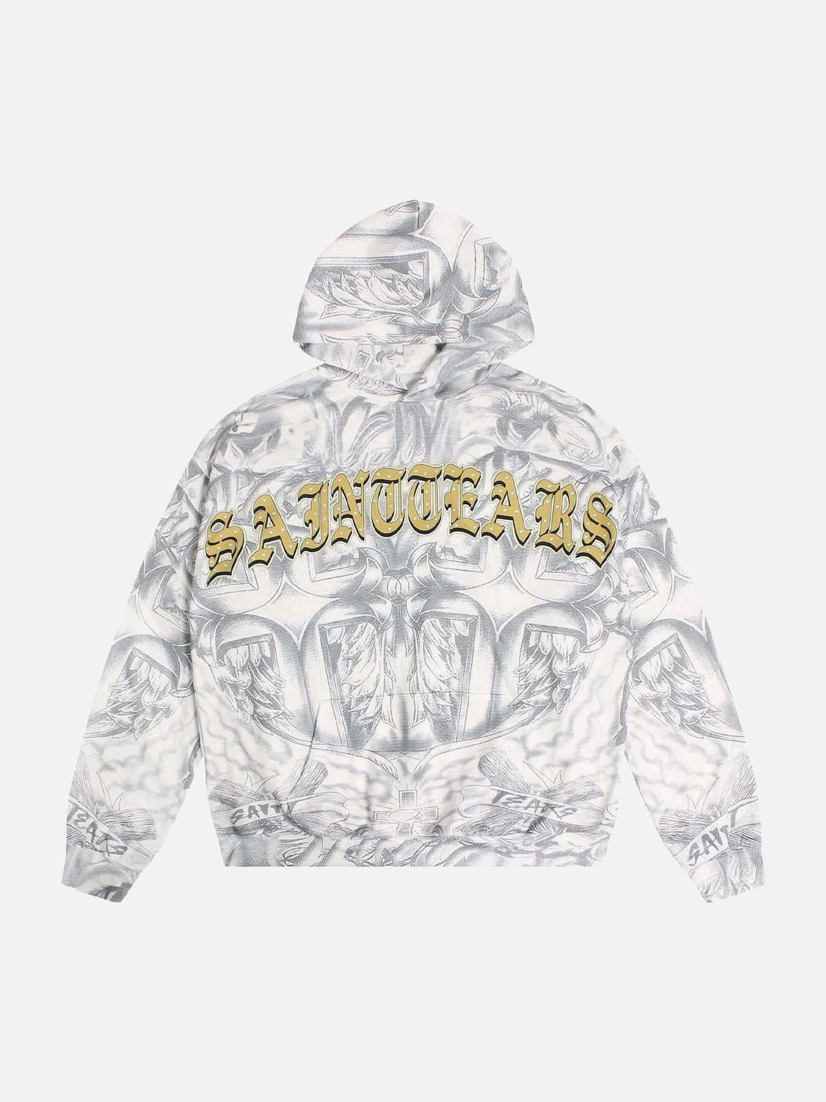 Concert Outfit Street Hand-Painted Zip Up Hoodie