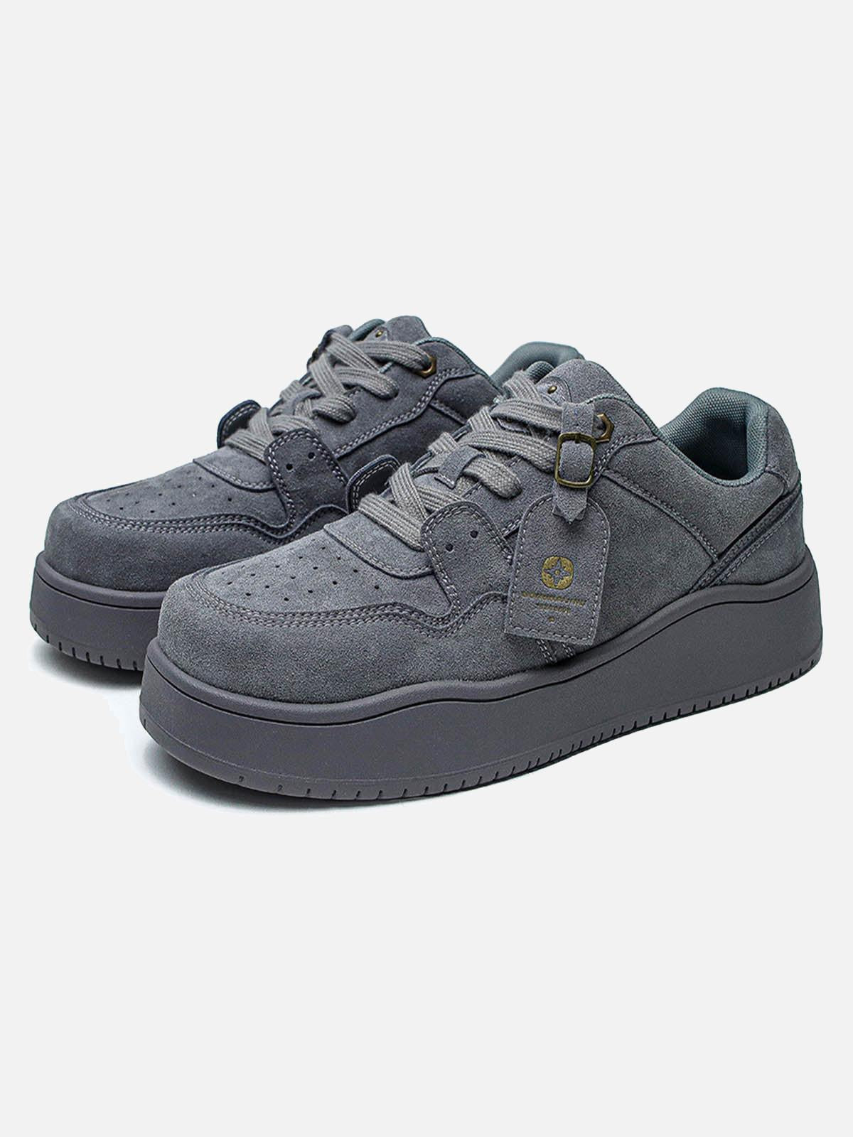 Concert Outfit Suede Low-Top Skate Shoes