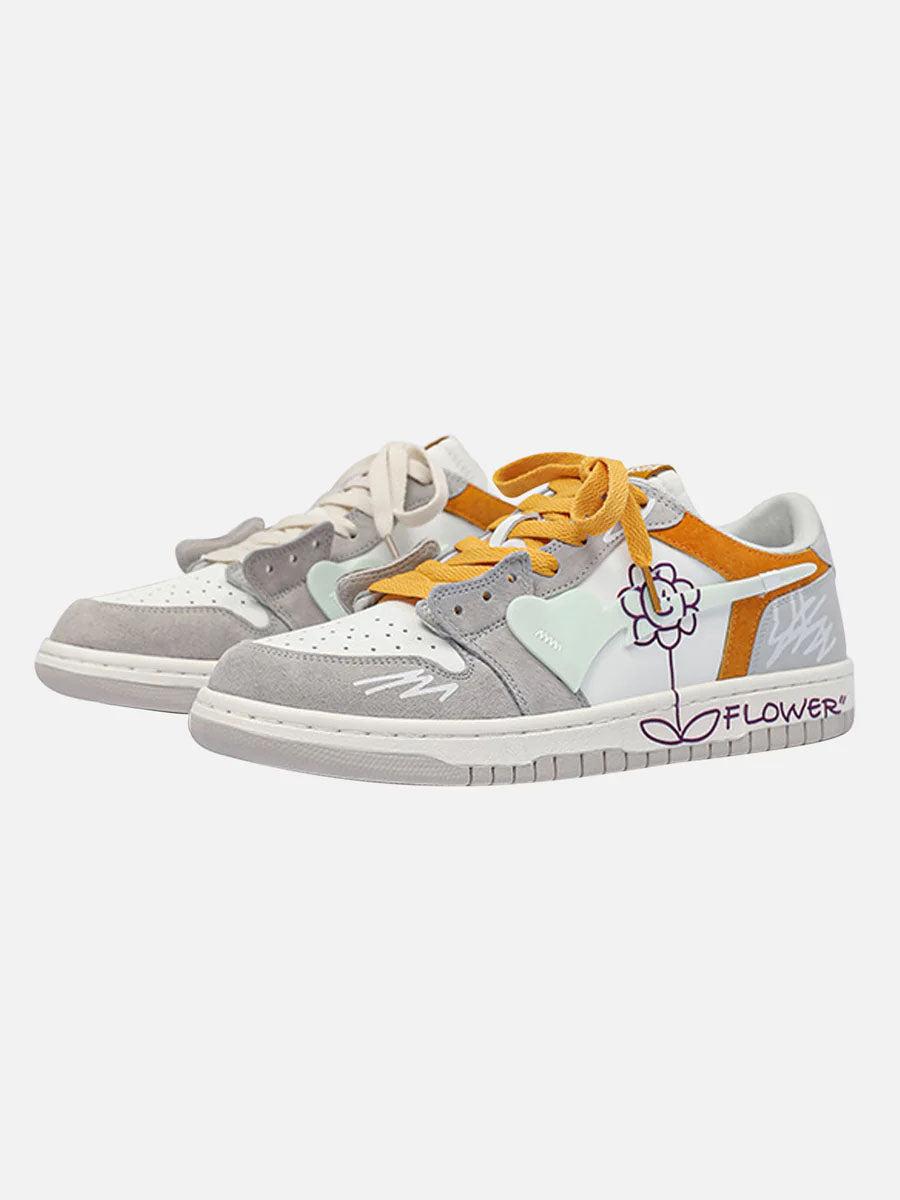 Concert Outfit Sunflower Couple Sports Skate Shoe