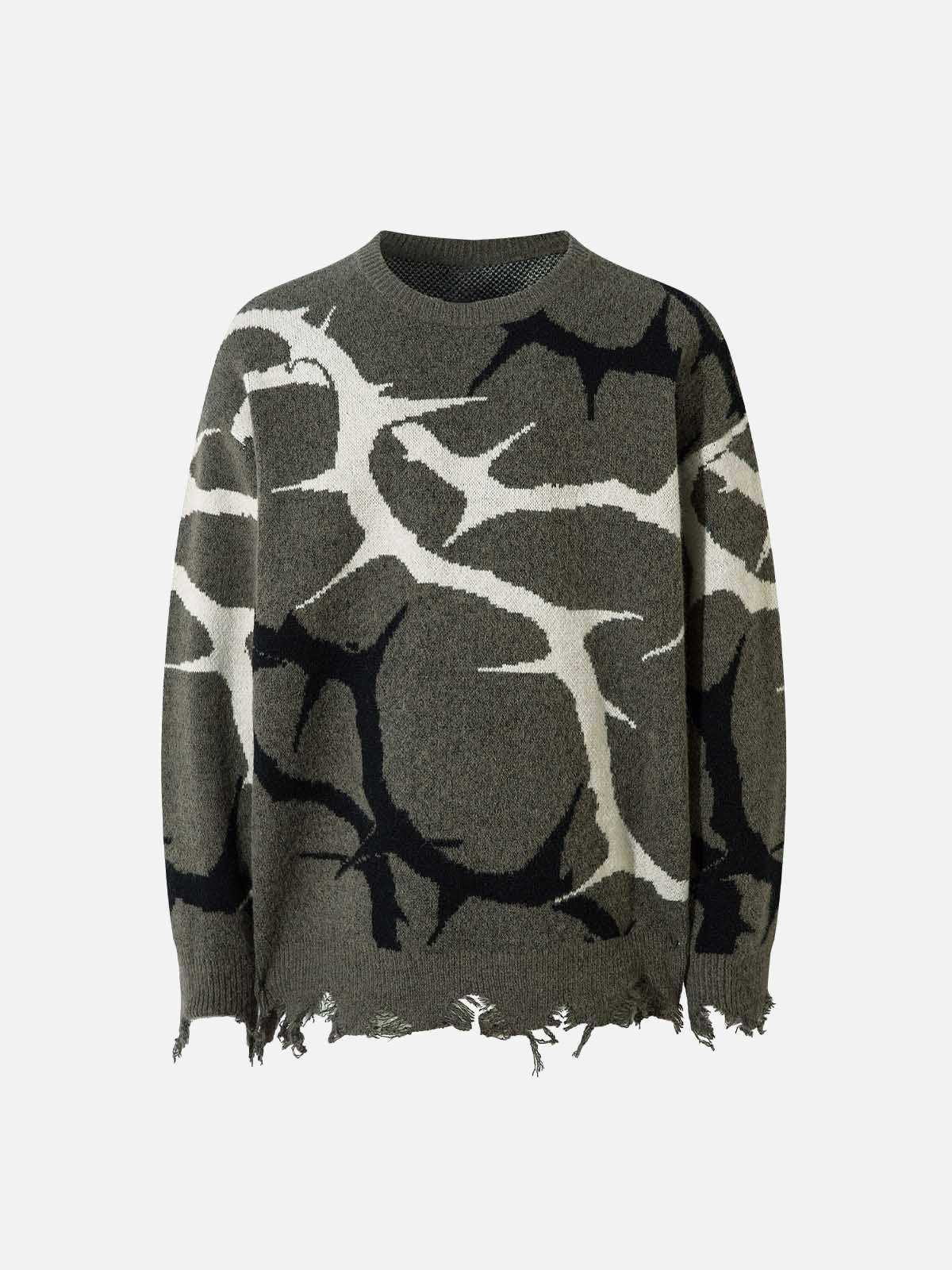 Concert Outfit Thorn Destroyed Sweater