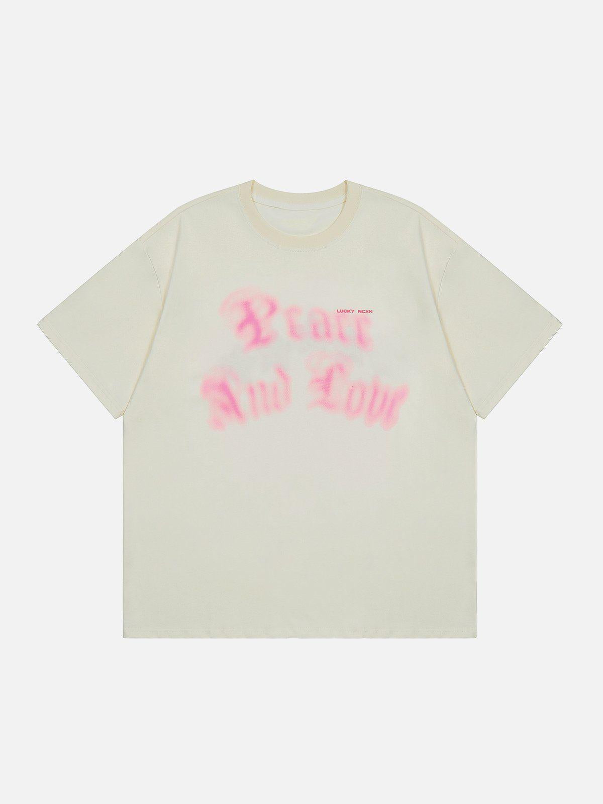 Concert Outfit Tie Dye Flocked Star Tee
