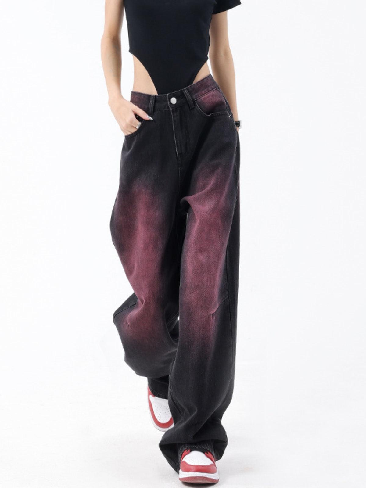 Concert Outfit Tie Dye Washed Jeans