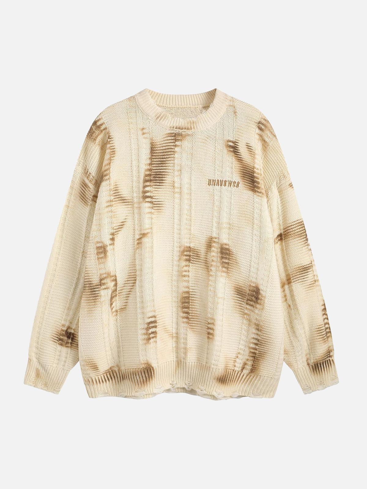 Concert Outfit Tie-Dye Wasteland Style Sweater