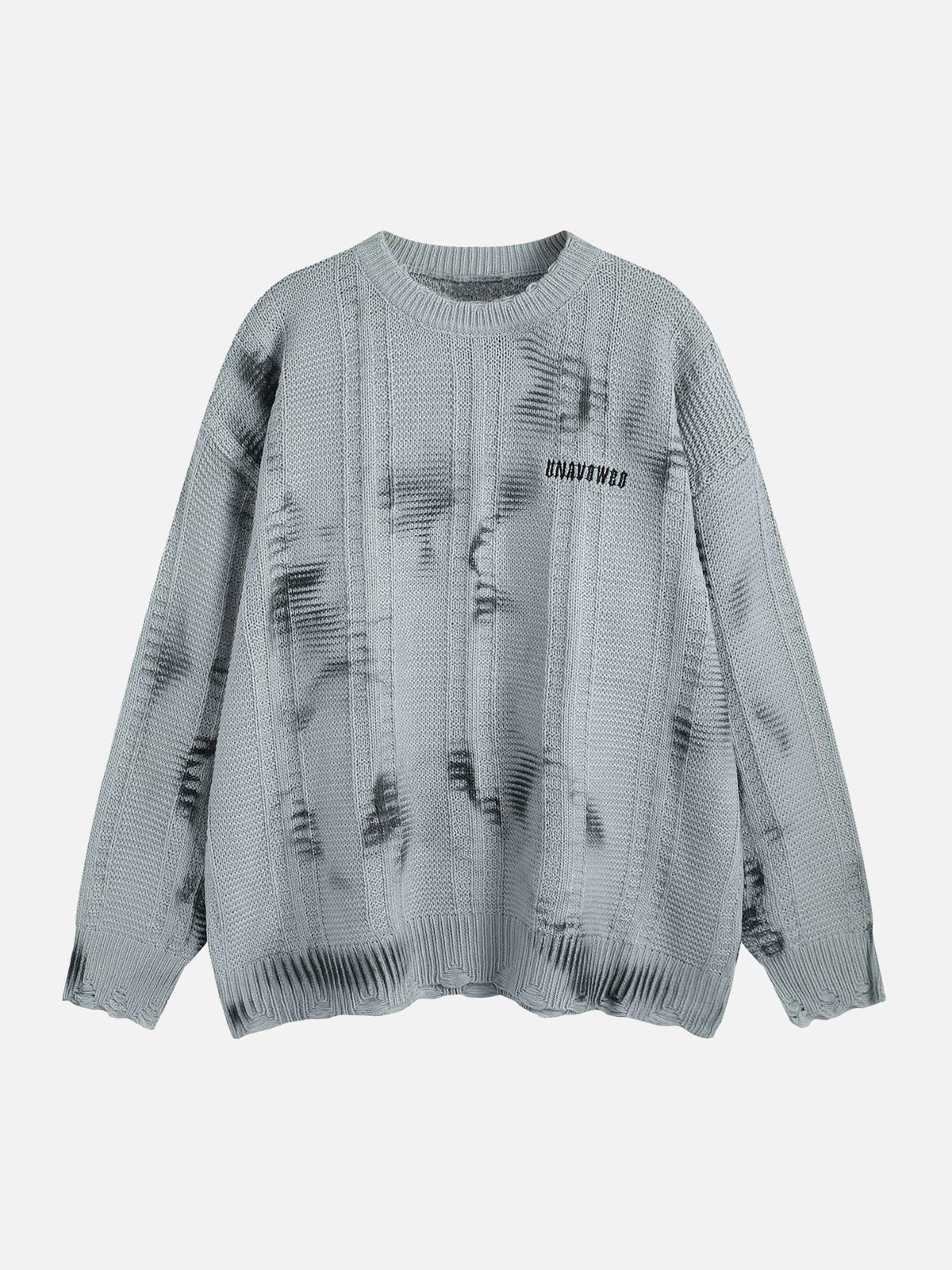 Concert Outfit Tie-Dye Wasteland Style Sweater