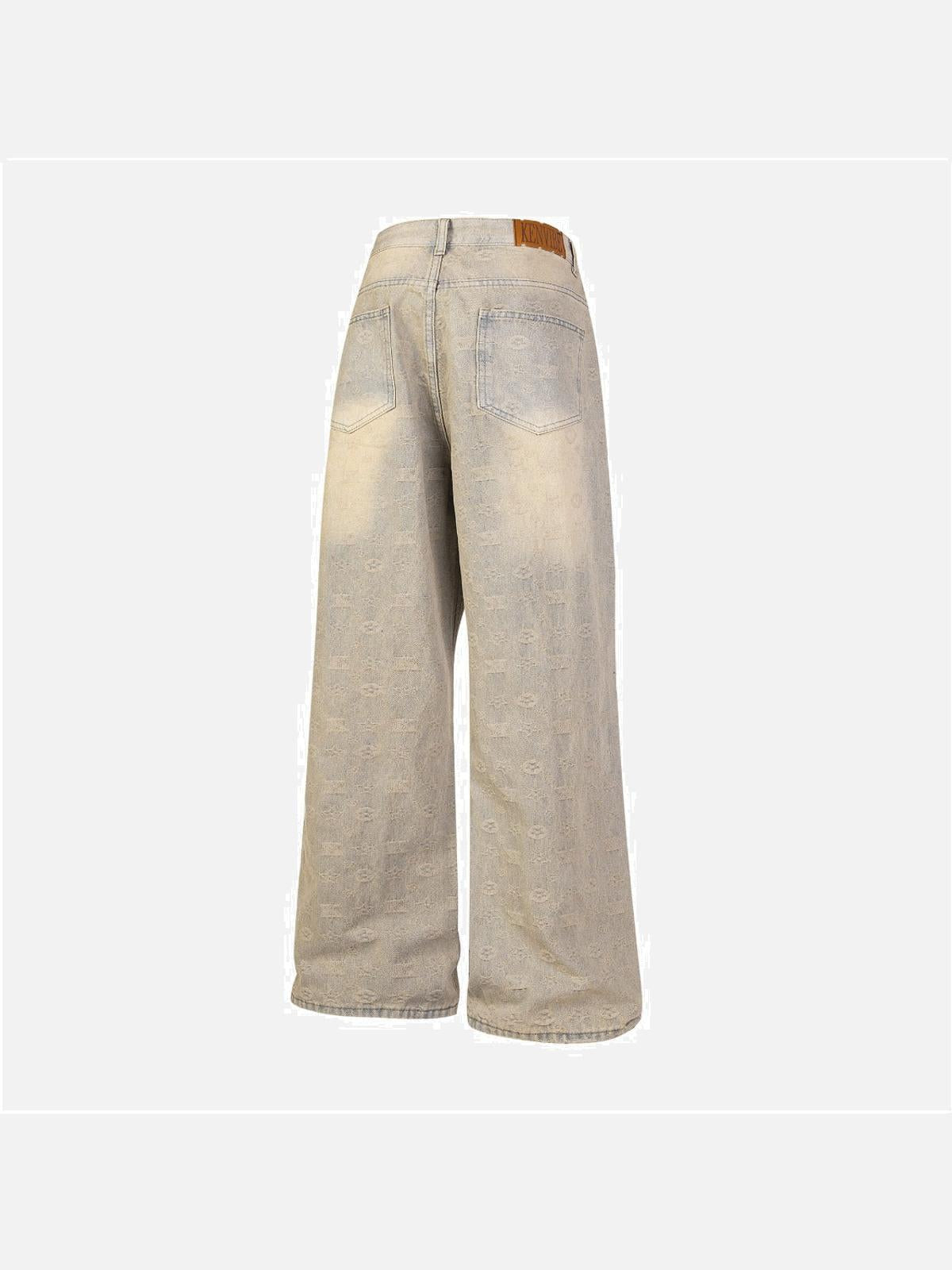 Concert Outfit Towel Embroidery Jeans