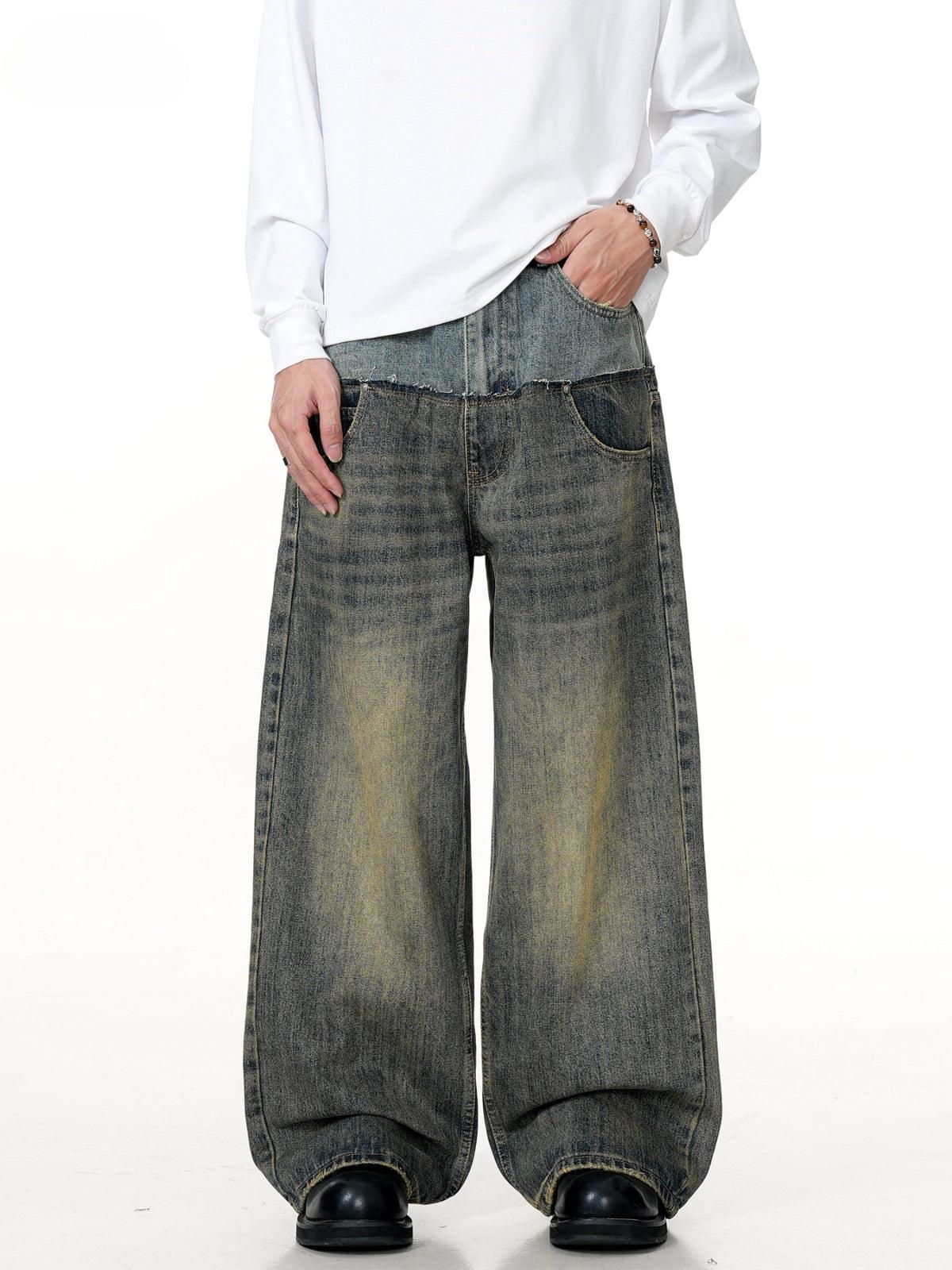 Concert Outfit Two Layer Loose Jeans