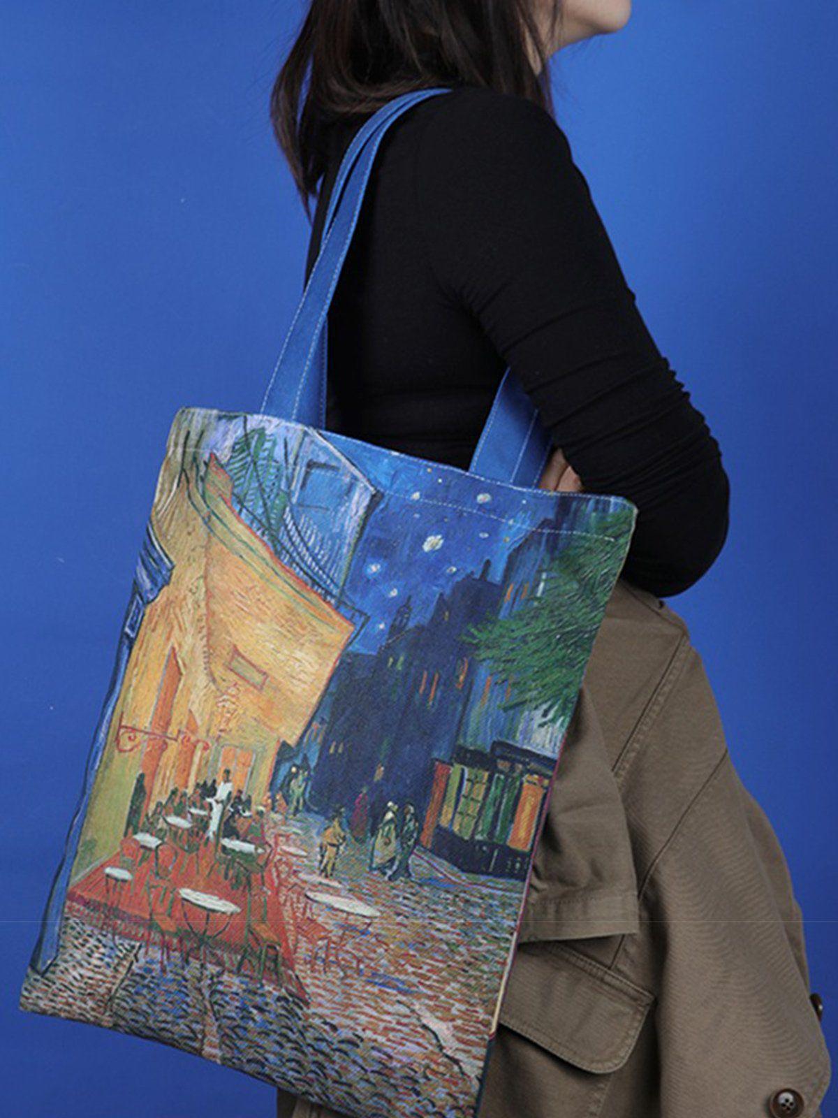 Concert Outfit Van Gogh Oil On Canvas Bag
