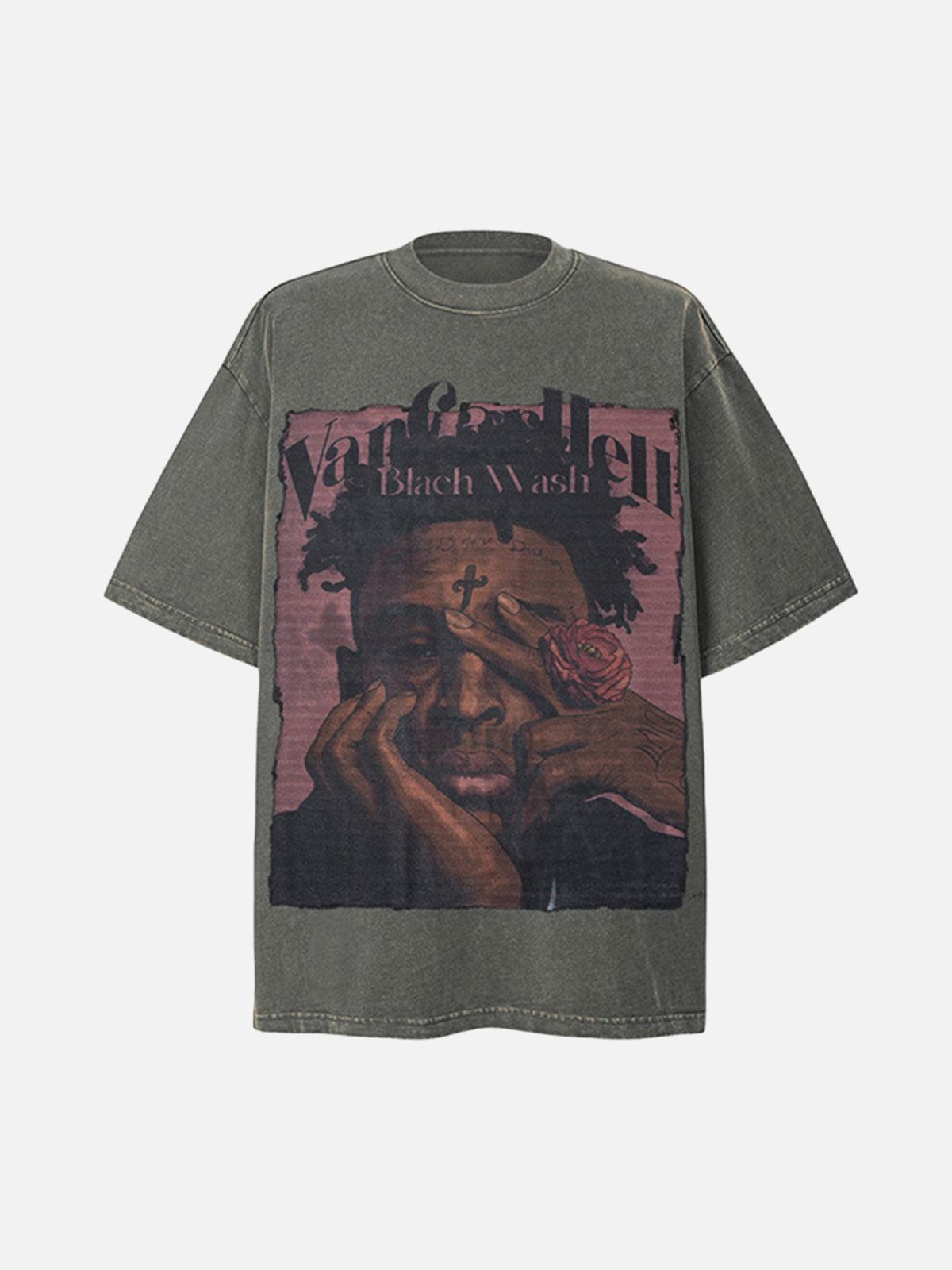 Concert Outfit Vintage Artistic Graphic T-Shirt