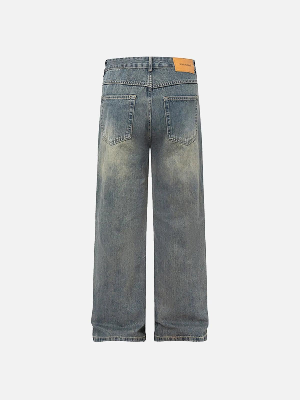 Concert Outfit Vintage Classic Washed Jeans