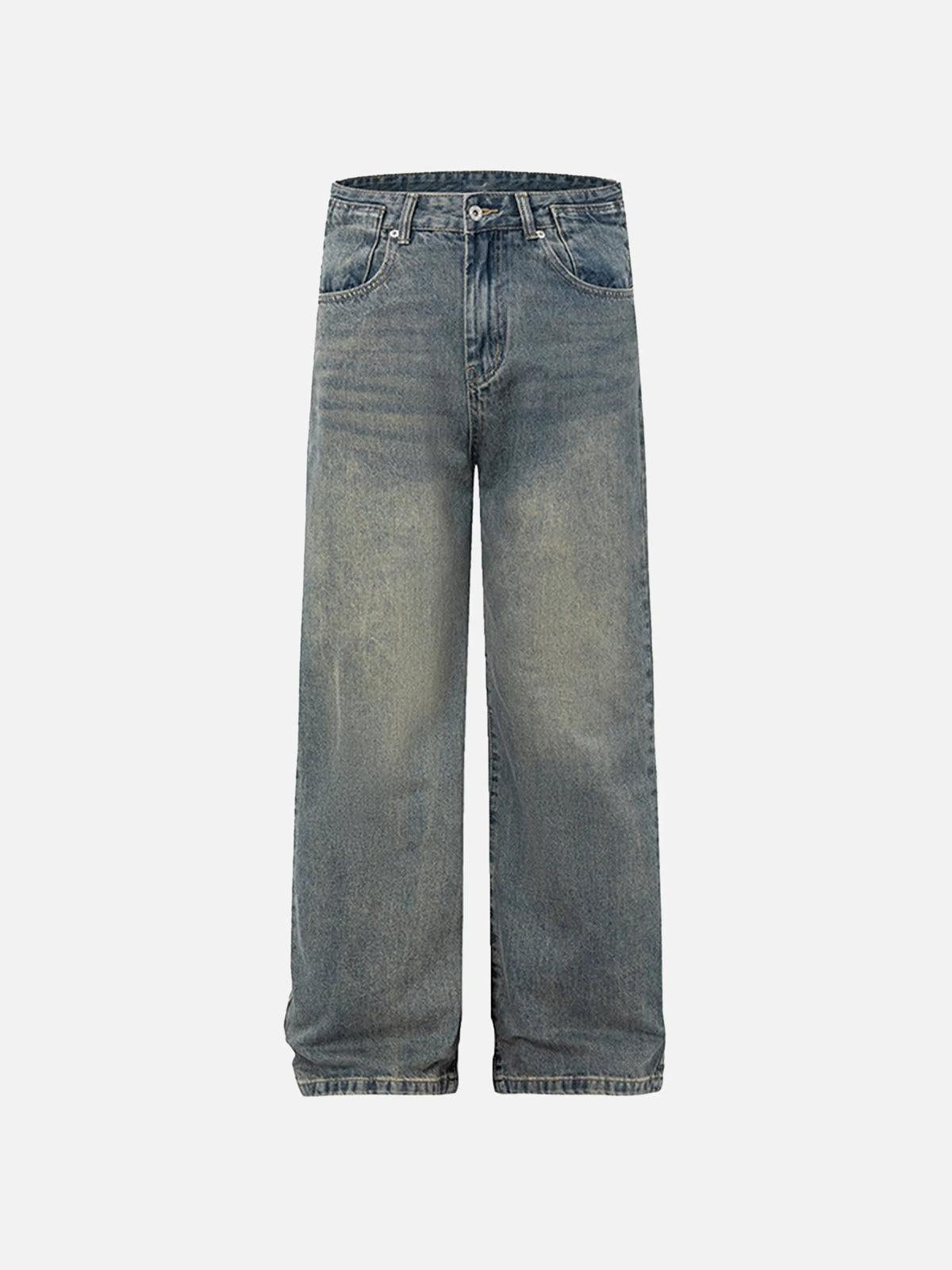 Concert Outfit Vintage Classic Washed Jeans