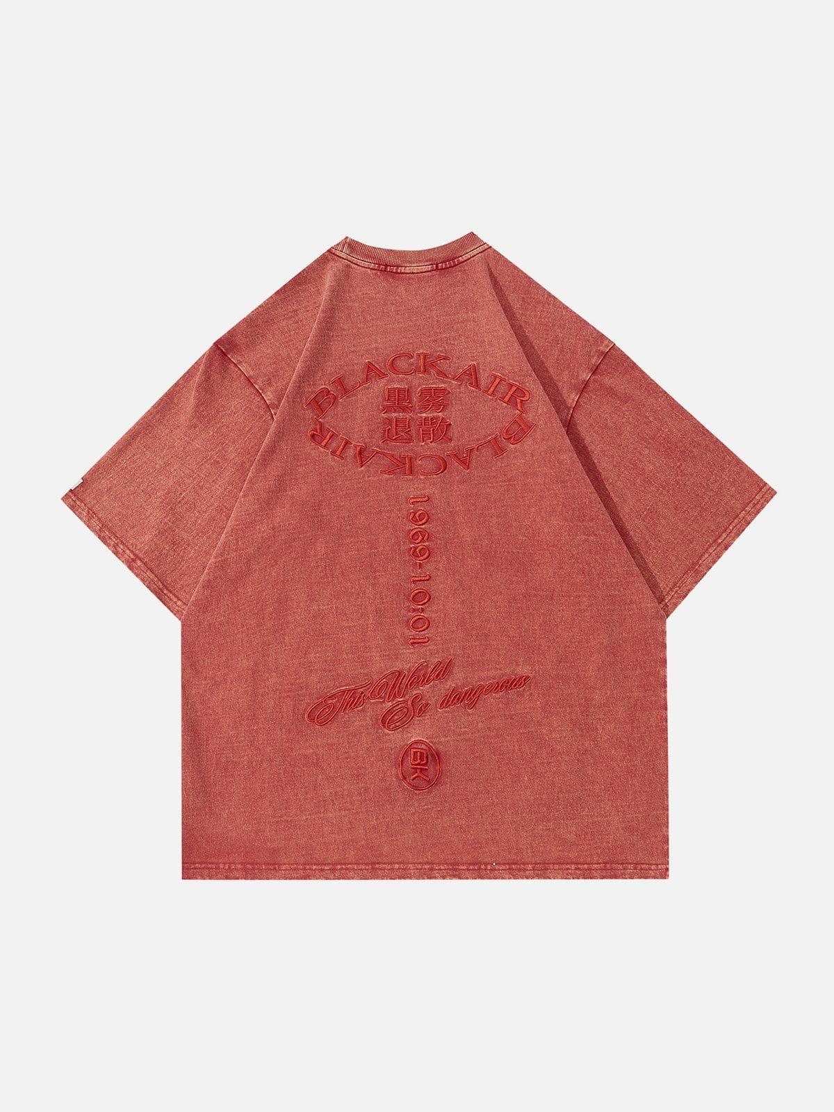 Concert Outfit Vintage Embroidery Tee