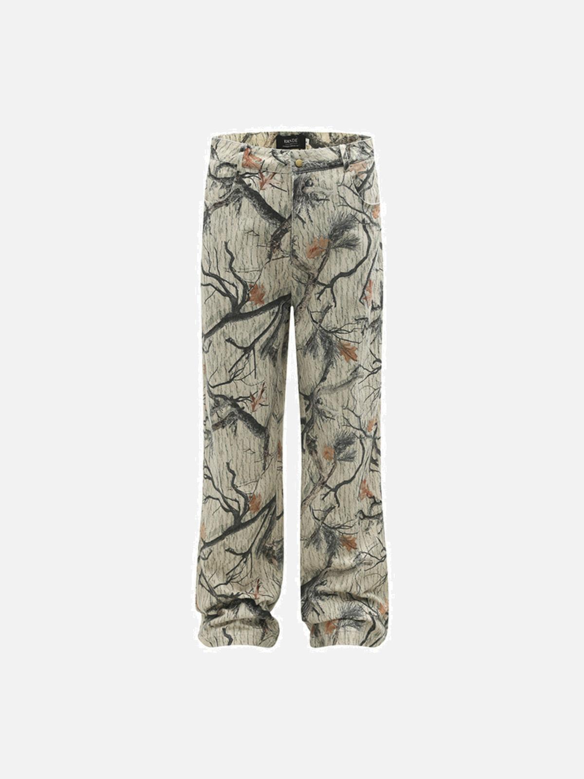 Concert Outfit Vintage Fallen Leaves Jeans