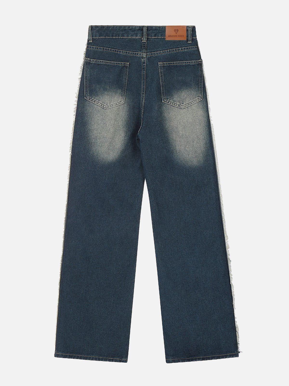 Concert Outfit Vintage Fringe Jeans
