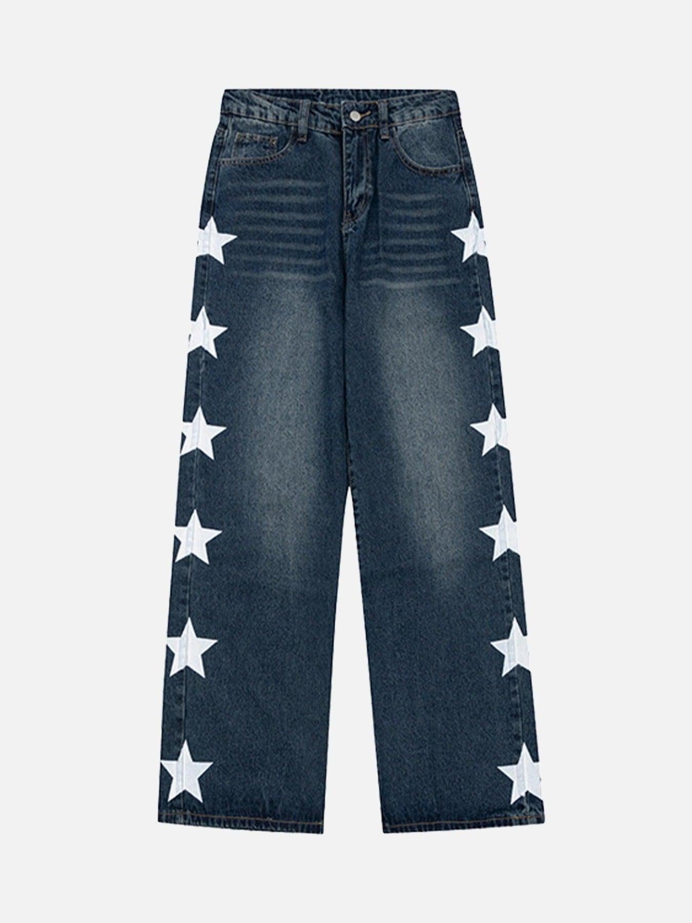 Concert Outfit Vintage Star Denim Pants
