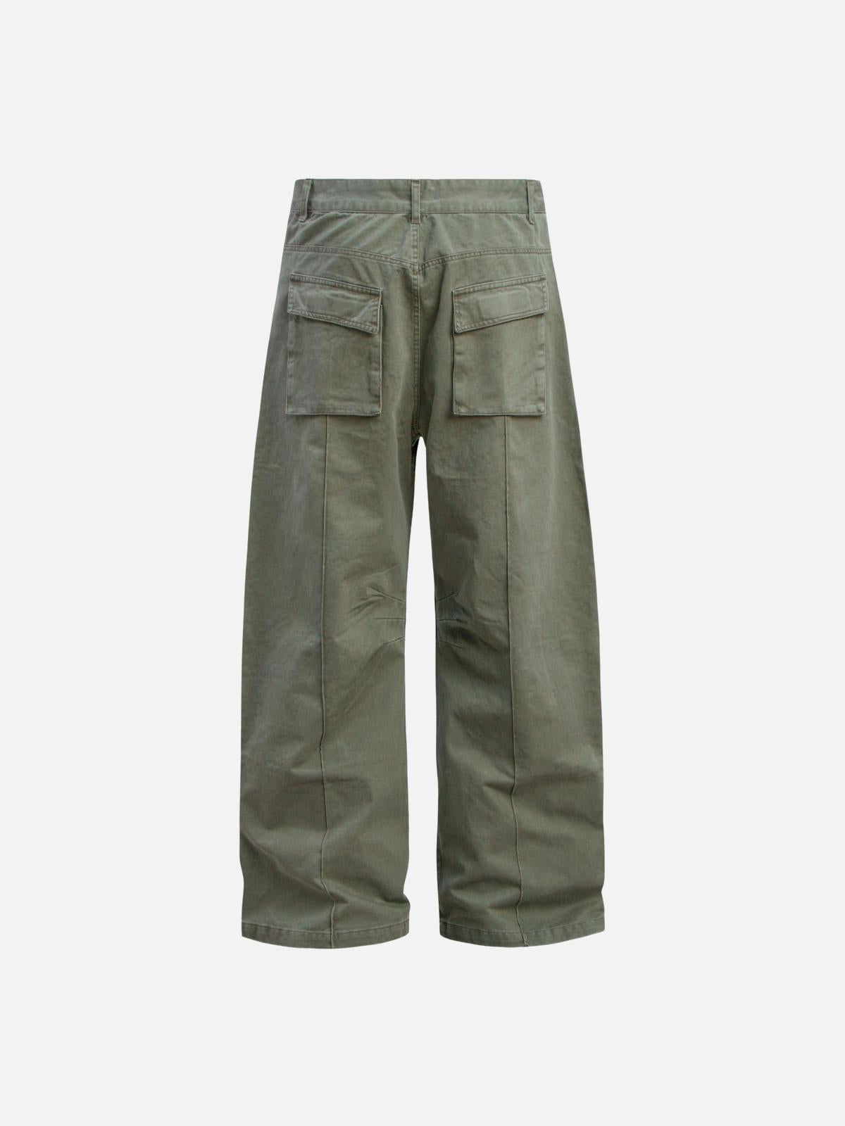 Concert Outfit Vintage Washed Distressed Cargo Pants