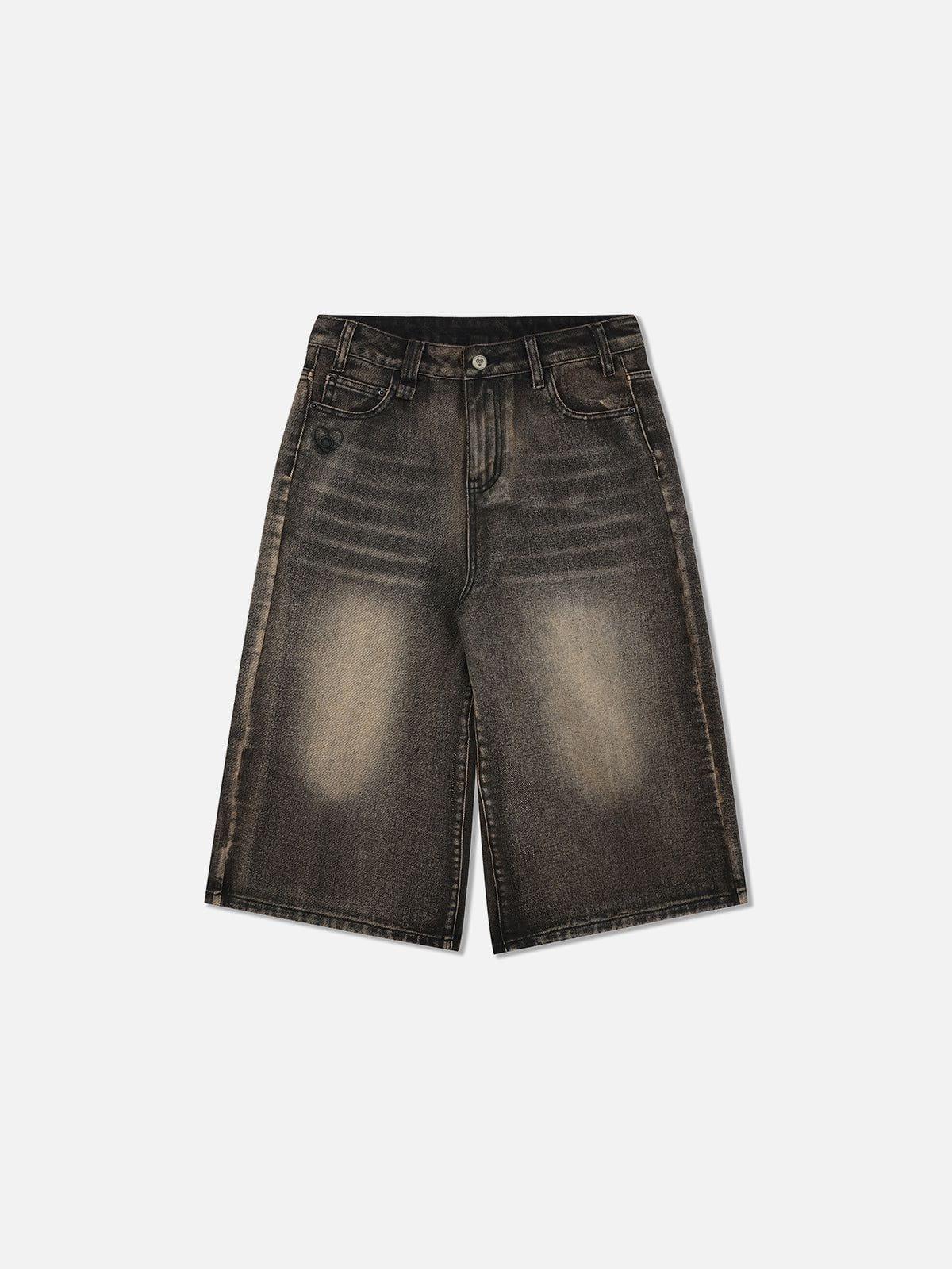 Concert Outfit Vintage Washed Longline Jorts