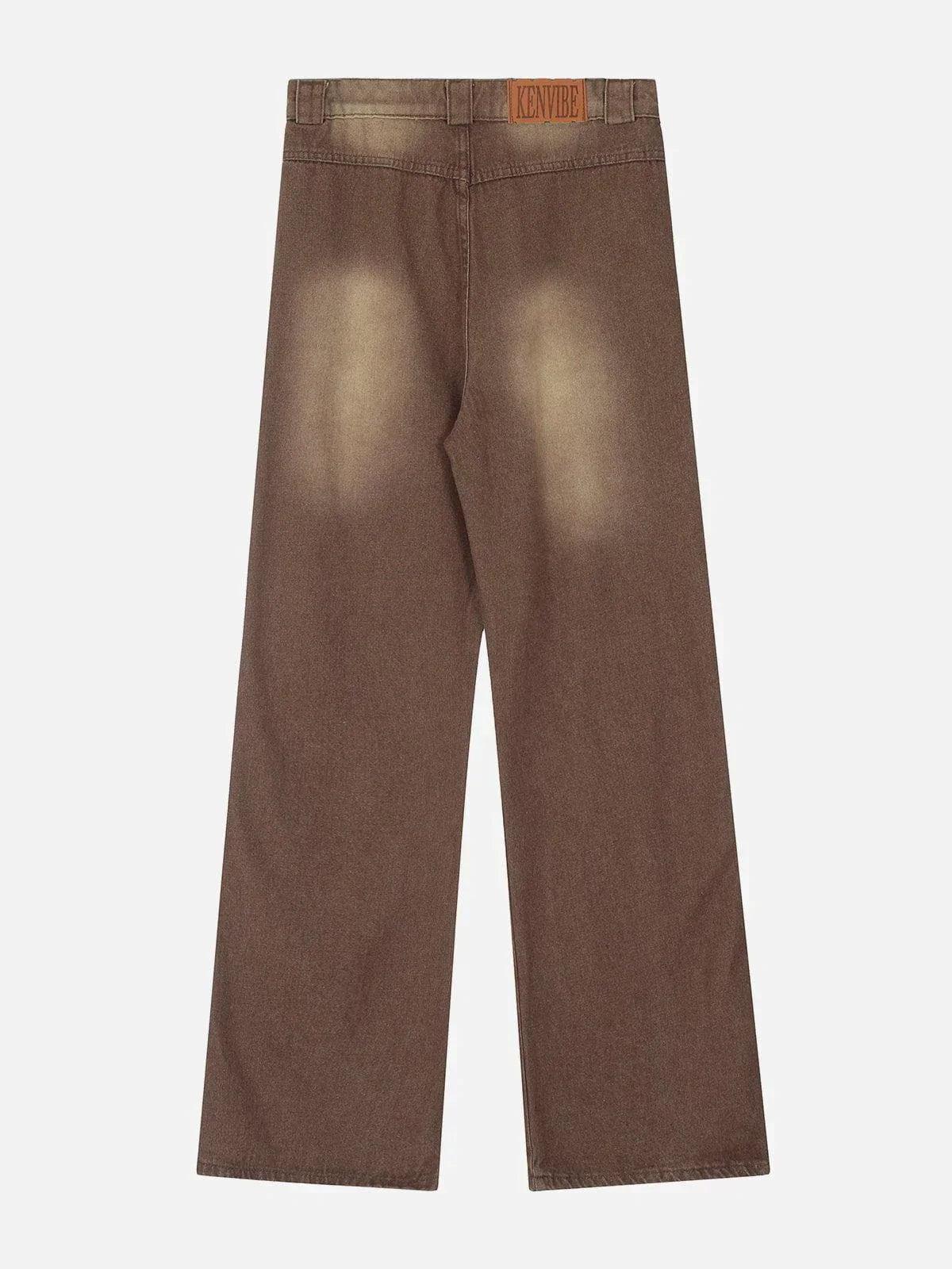 Concert Outfit Vintage Water-Wash Jeans