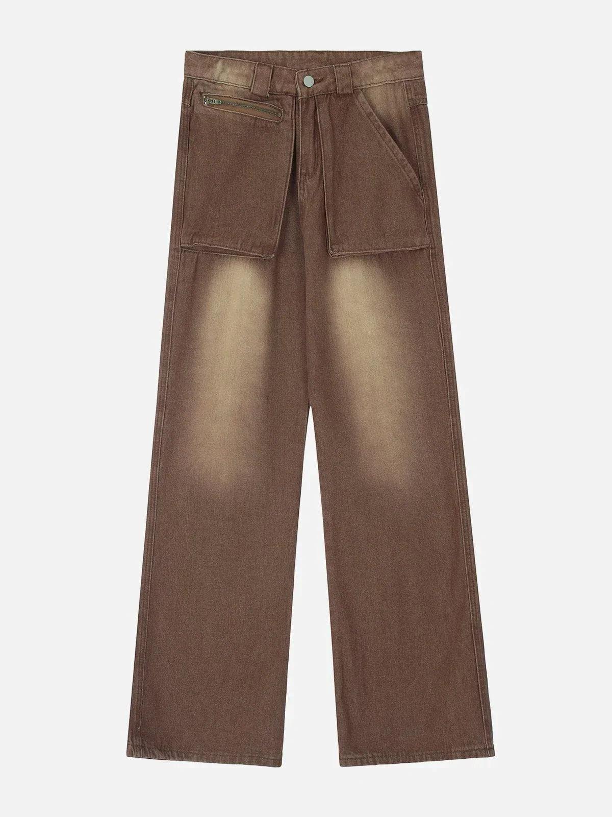 Concert Outfit Vintage Water-Wash Jeans