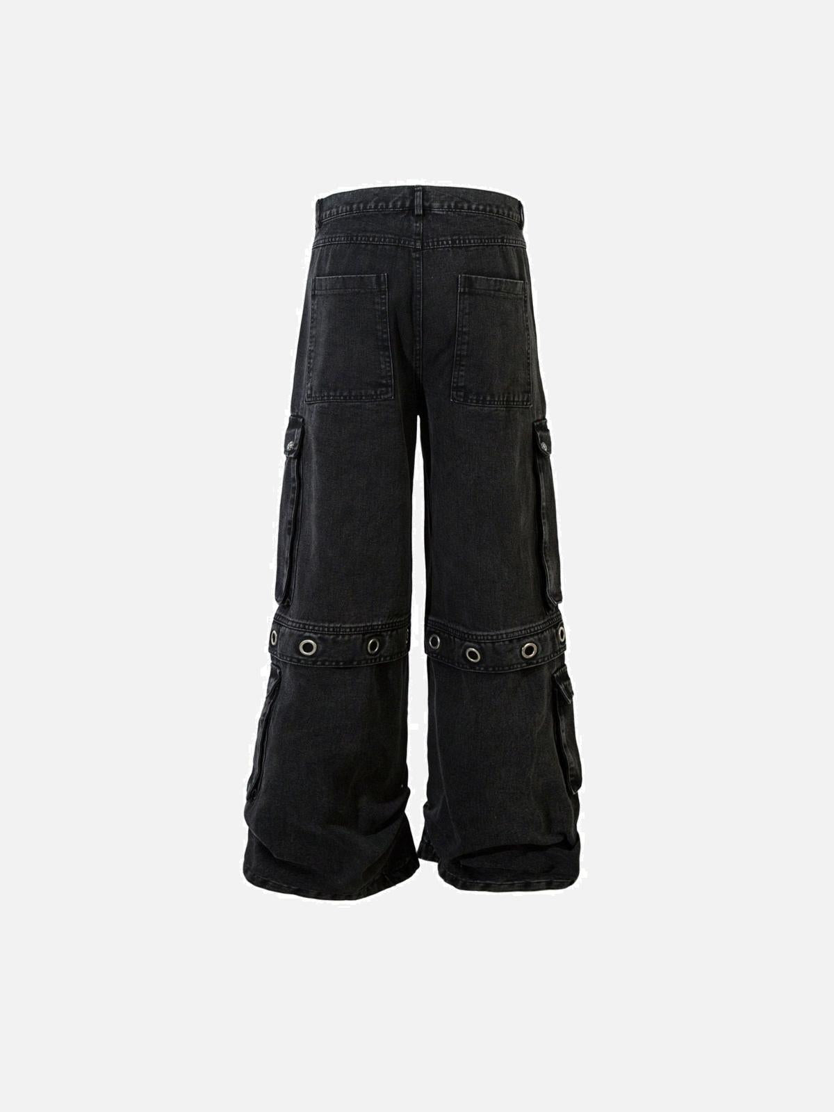 Concert Outfit Washed Cargo Jeans