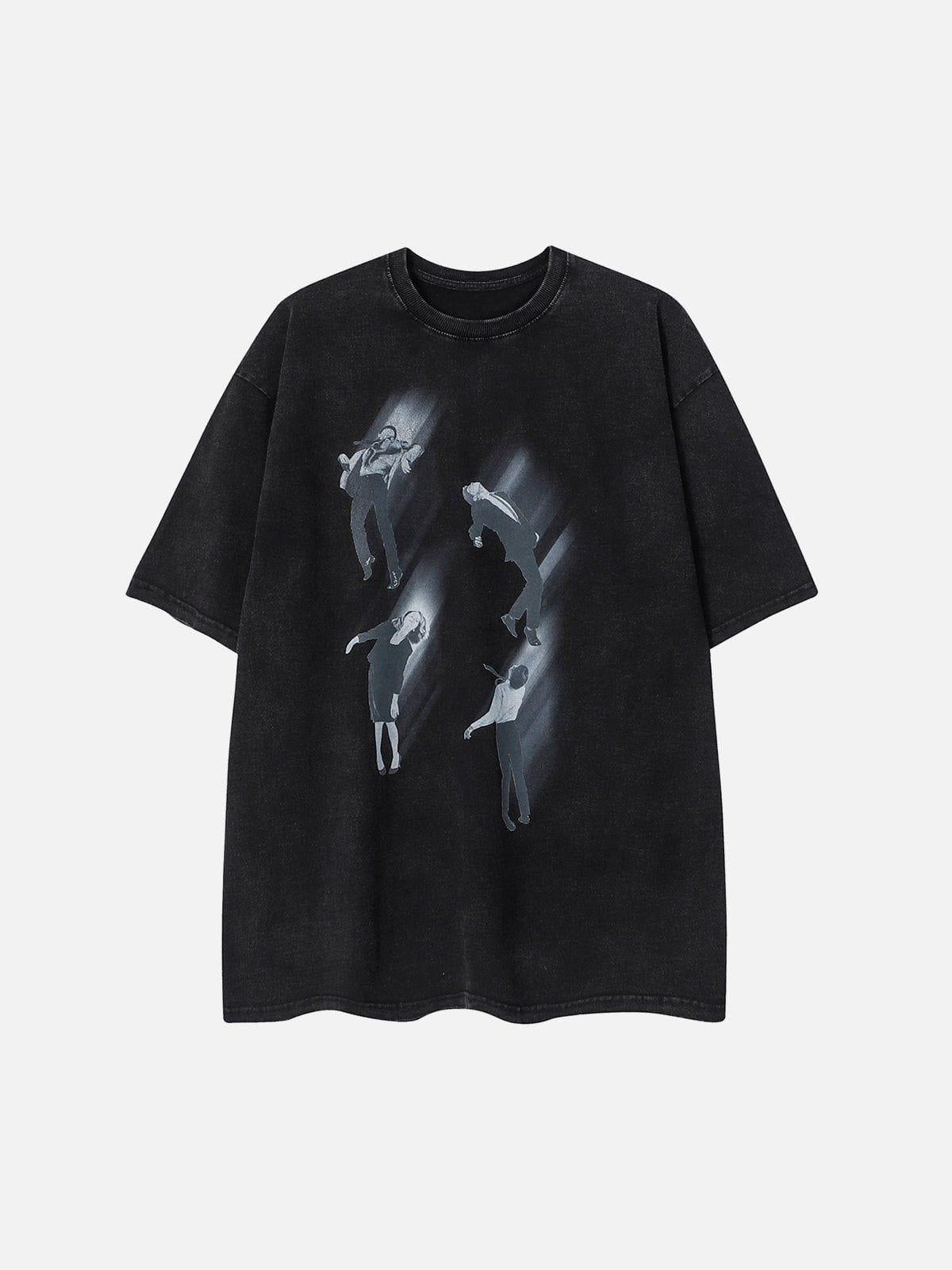 Concert Outfit Washed Character Print Tee