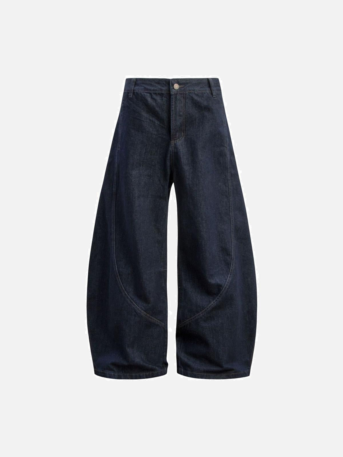 Concert Outfit Washed Curved Jeans