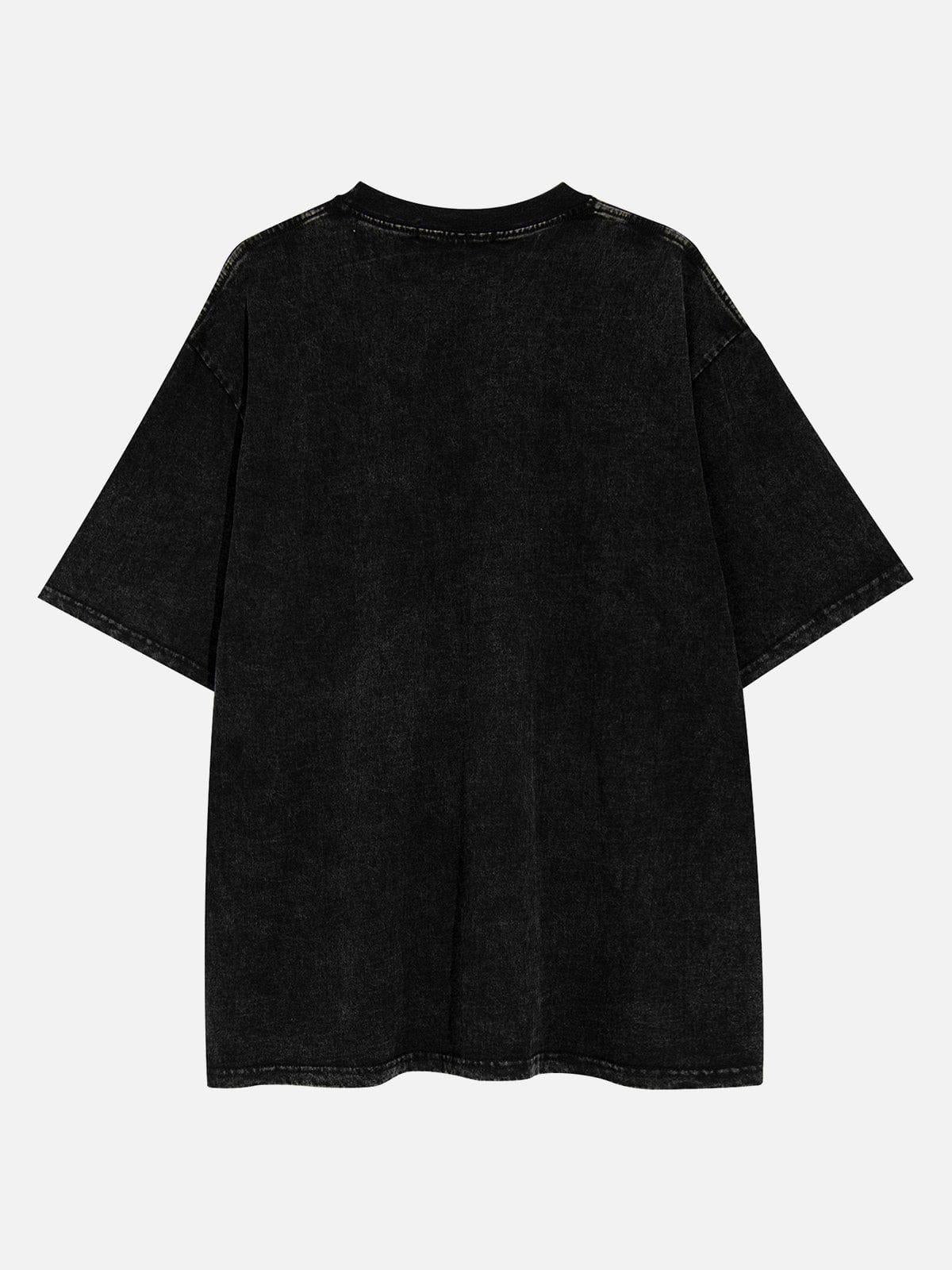 Concert Outfit Washed Spectre Print Tee
