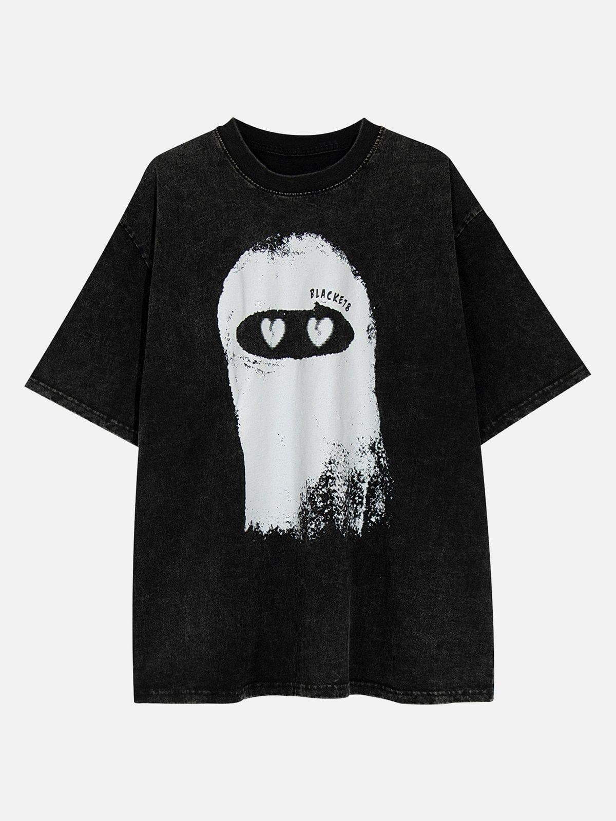 Concert Outfit Washed Spectre Print Tee