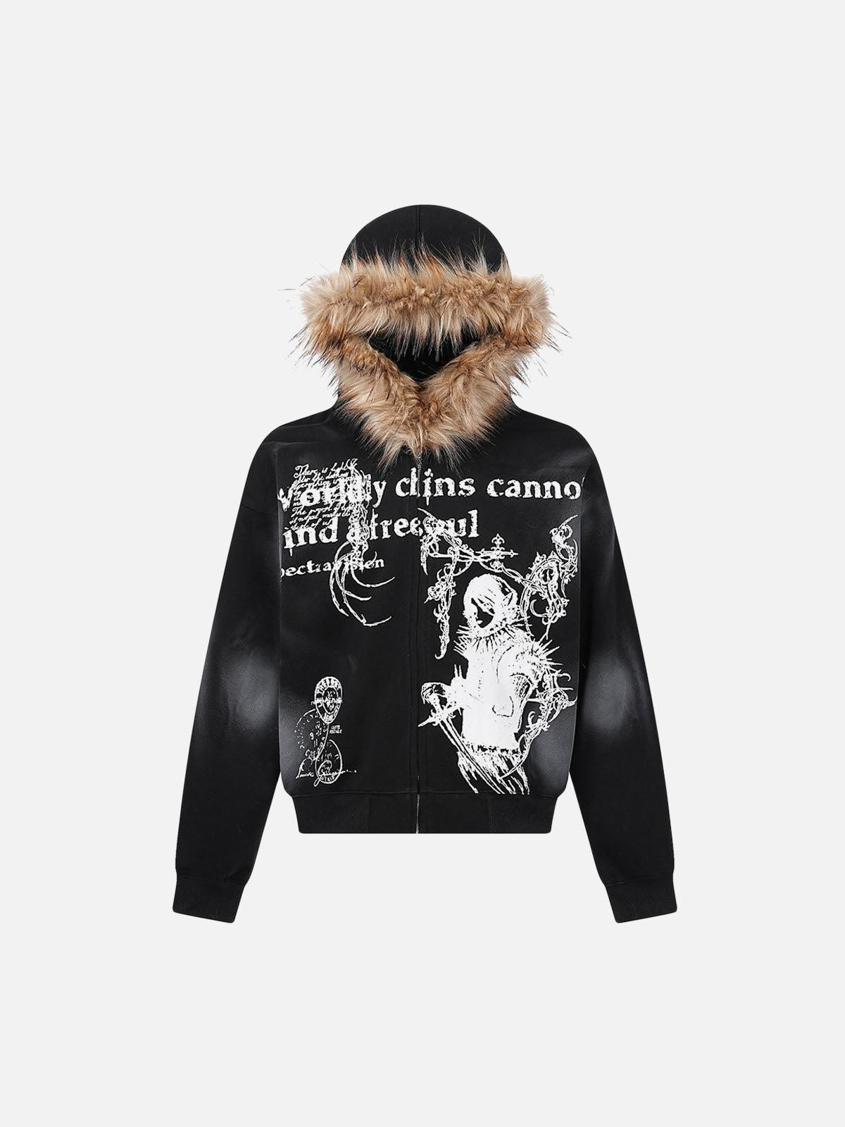 Concert Outfit Wasteland Zip-Up Cardigan