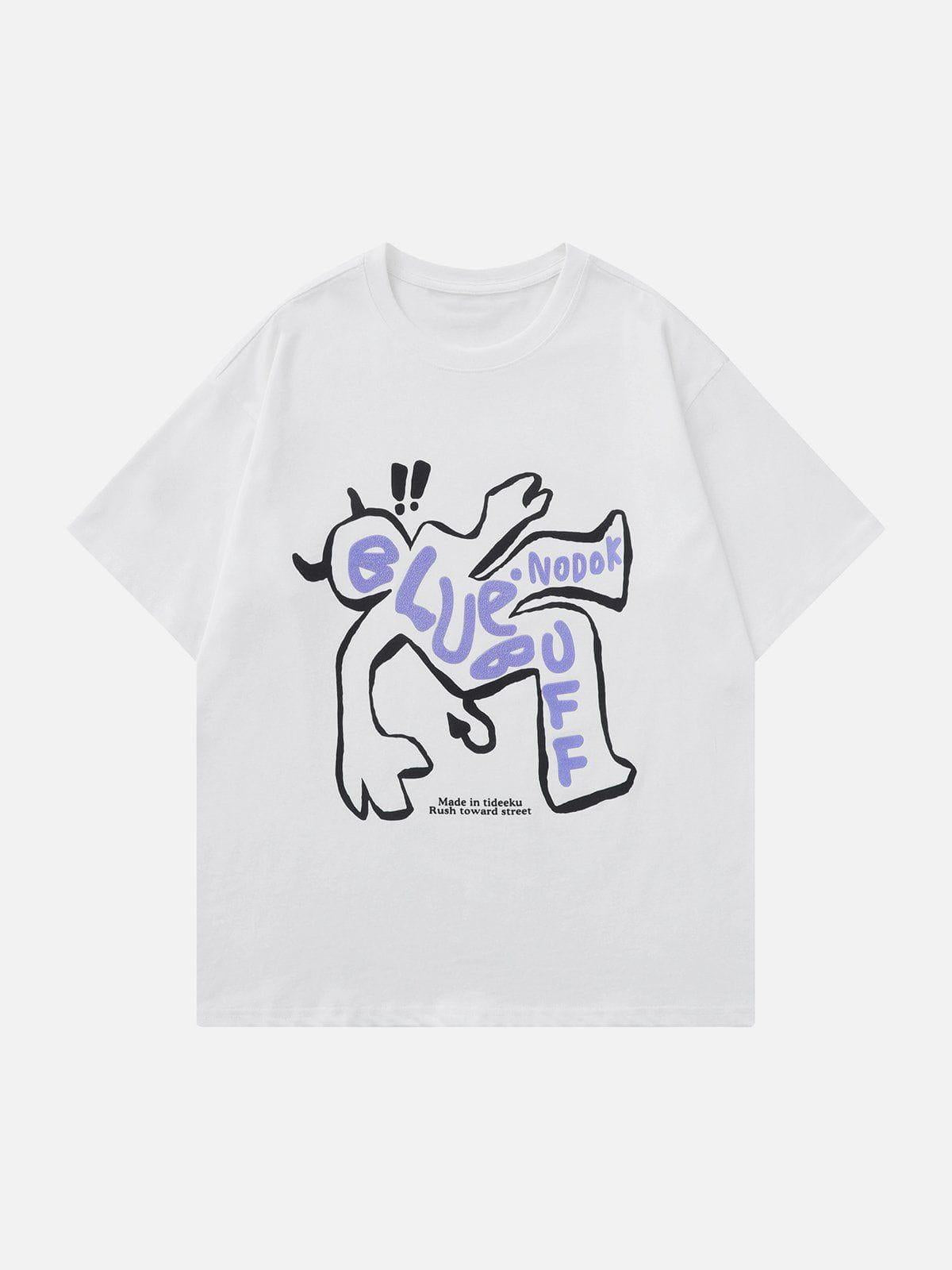Concert Outfit Wrestling Demon Print Tee