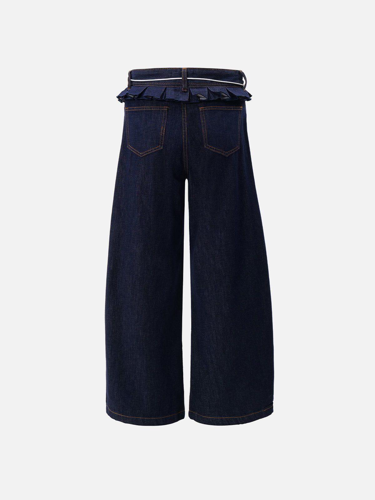Concert Outfit Wrinkle Waist Barrel Jeans