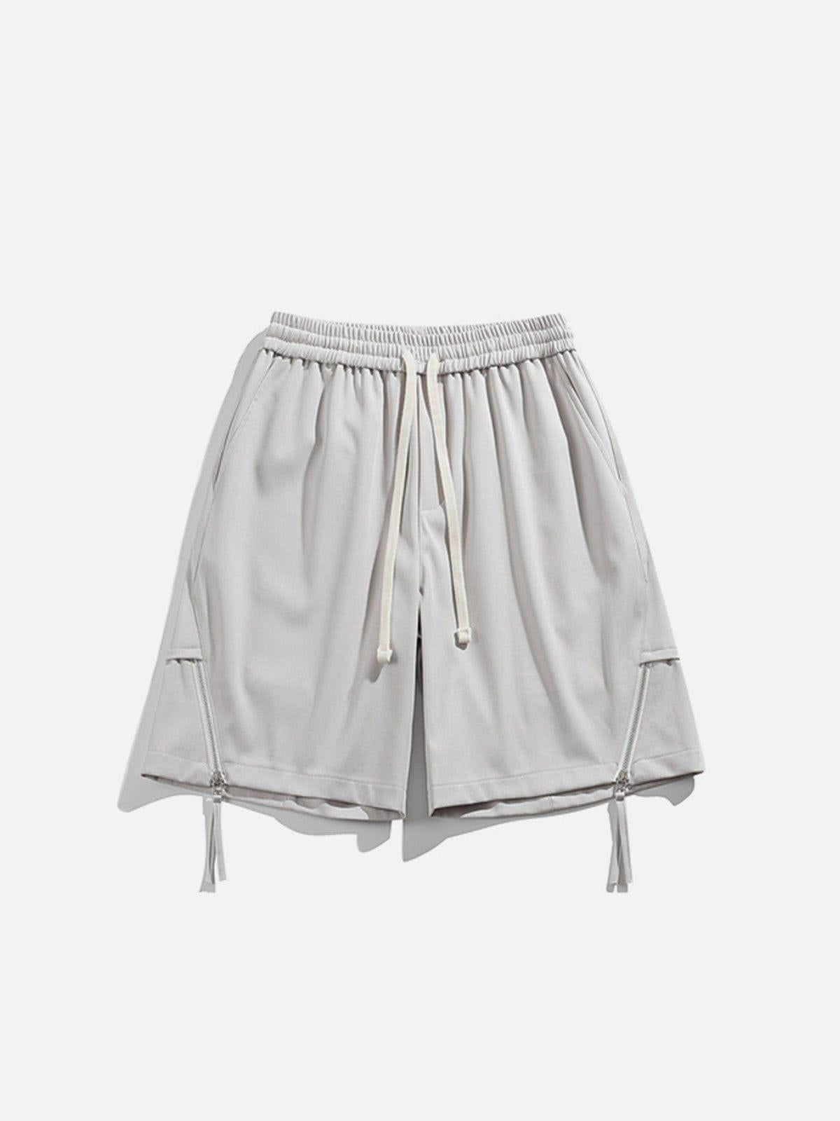 Concert Outfit ZIP UP Drawstring Shorts