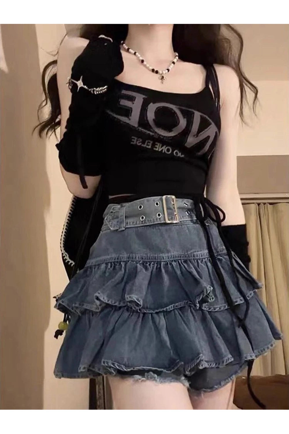 New Style Trends - 2000s Denim Mini Skirt - Outfit Ideas