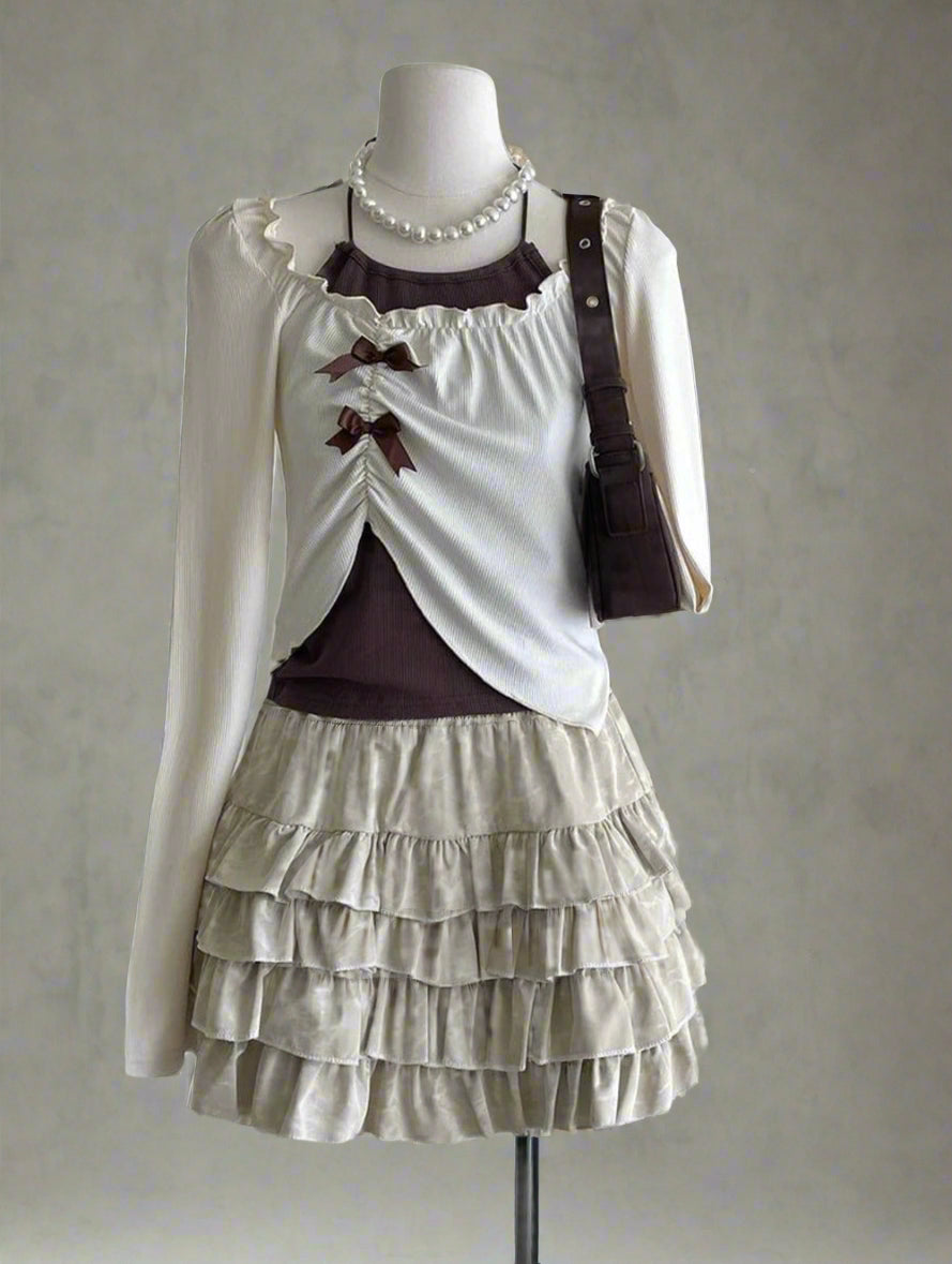 New Style Trends - Acubi Halter Top Autumn Set - Outfit Ideas